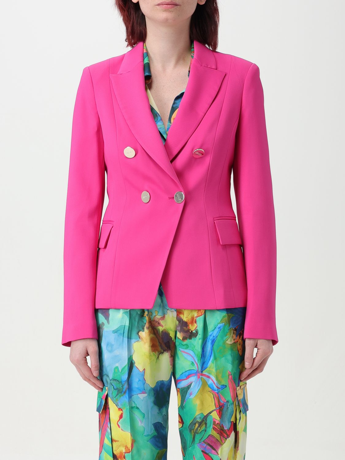 Liu Jo Blazer LIU JO Woman colour Fuchsia