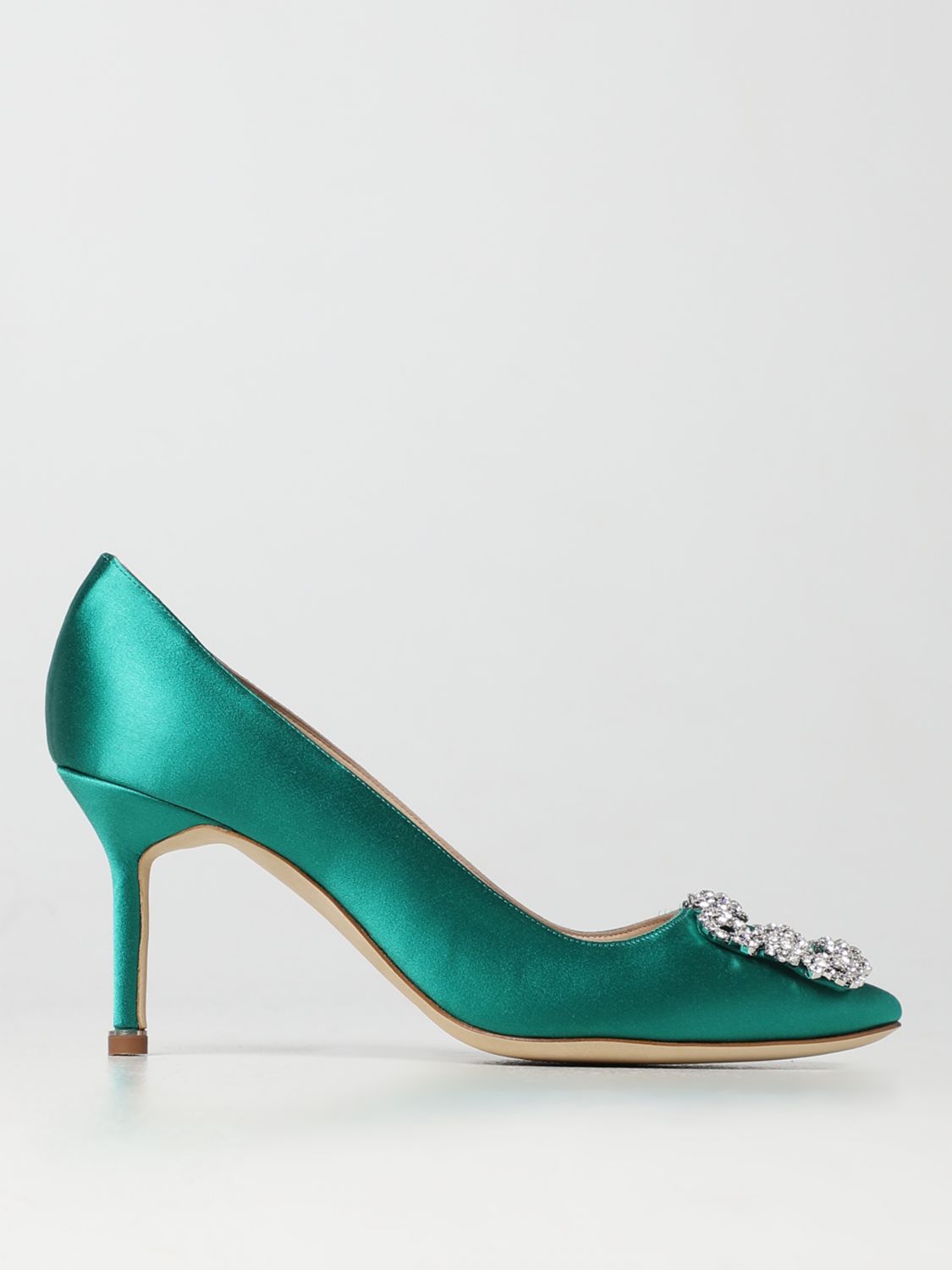 Manolo Blahnik Court Shoes MANOLO BLAHNIK Woman colour Green