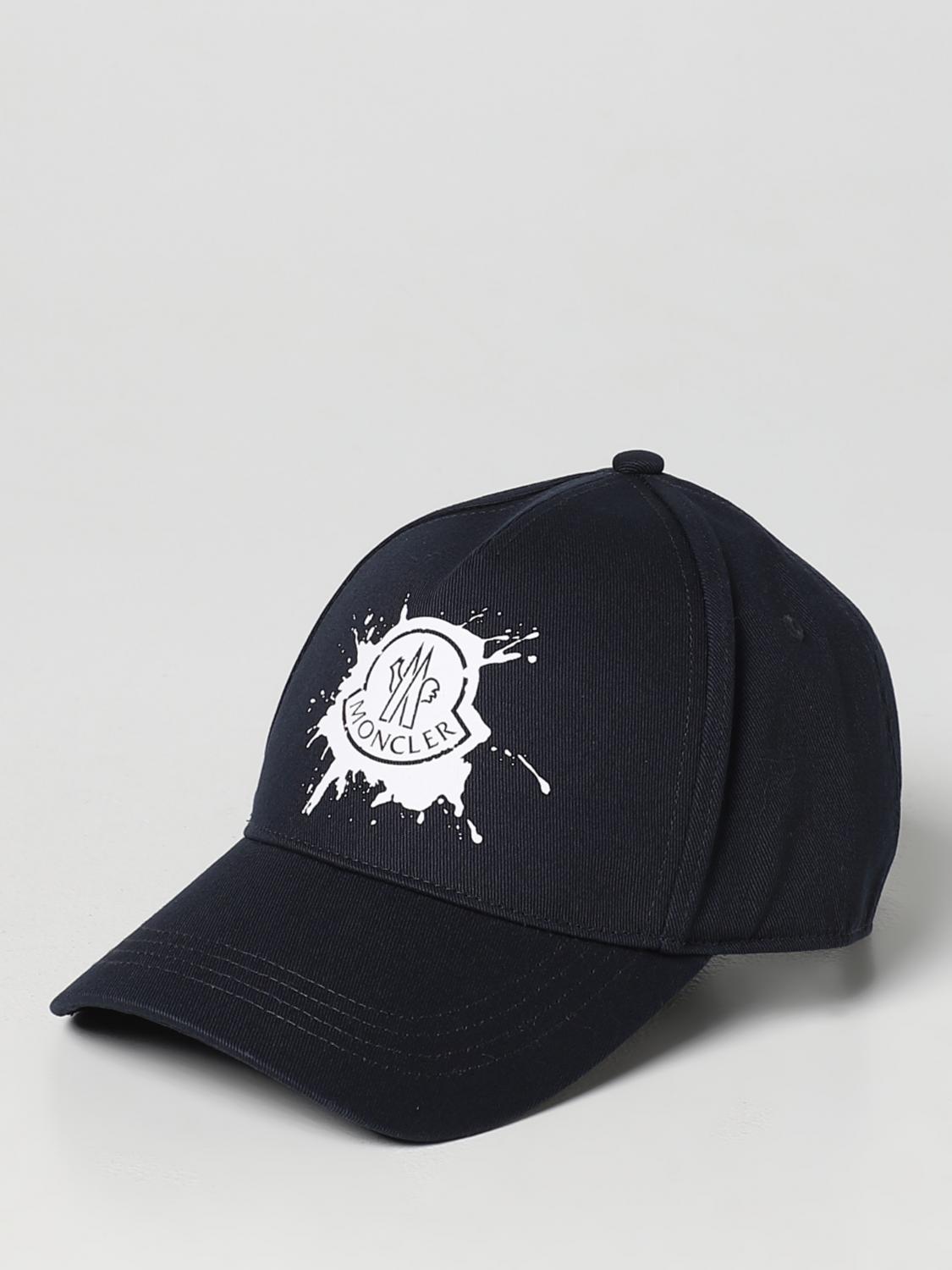 Moncler Hat MONCLER Kids colour Blue