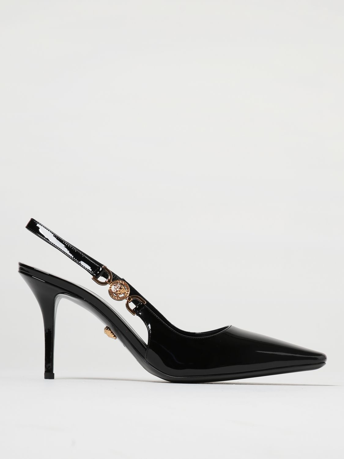 Versace High Heel Shoes VERSACE Woman colour Black