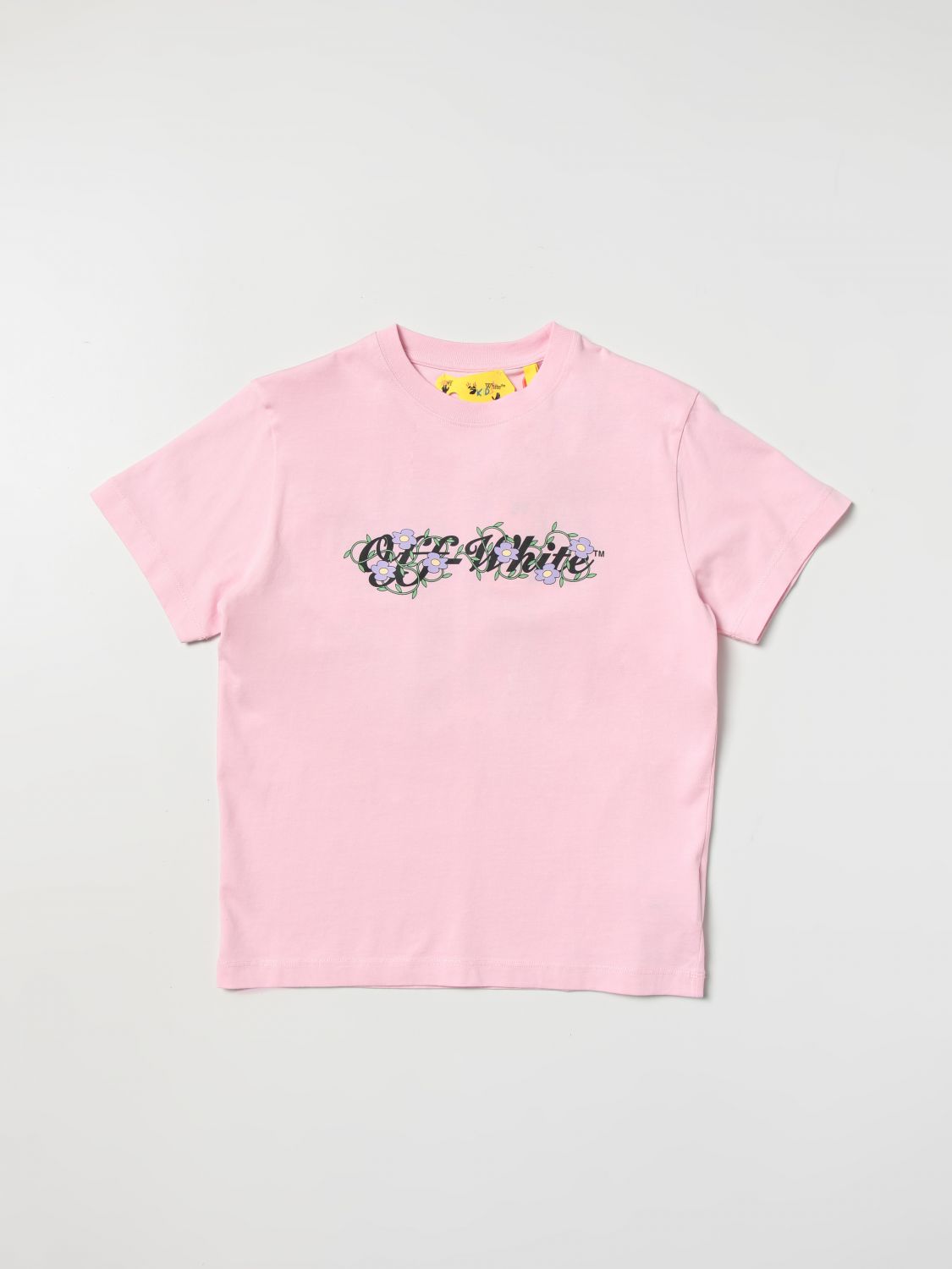 OFF-WHITE T-Shirt OFF-WHITE Kids colour Pink