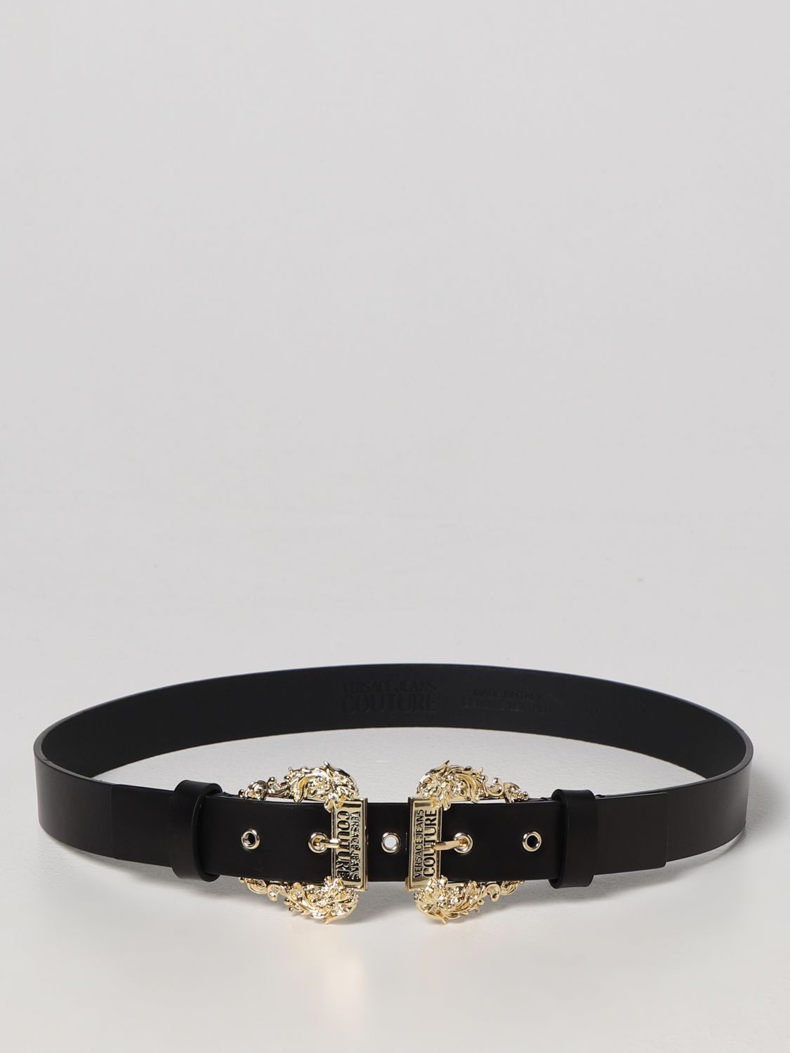 Versace Jeans Couture Belt VERSACE JEANS COUTURE Woman colour Black