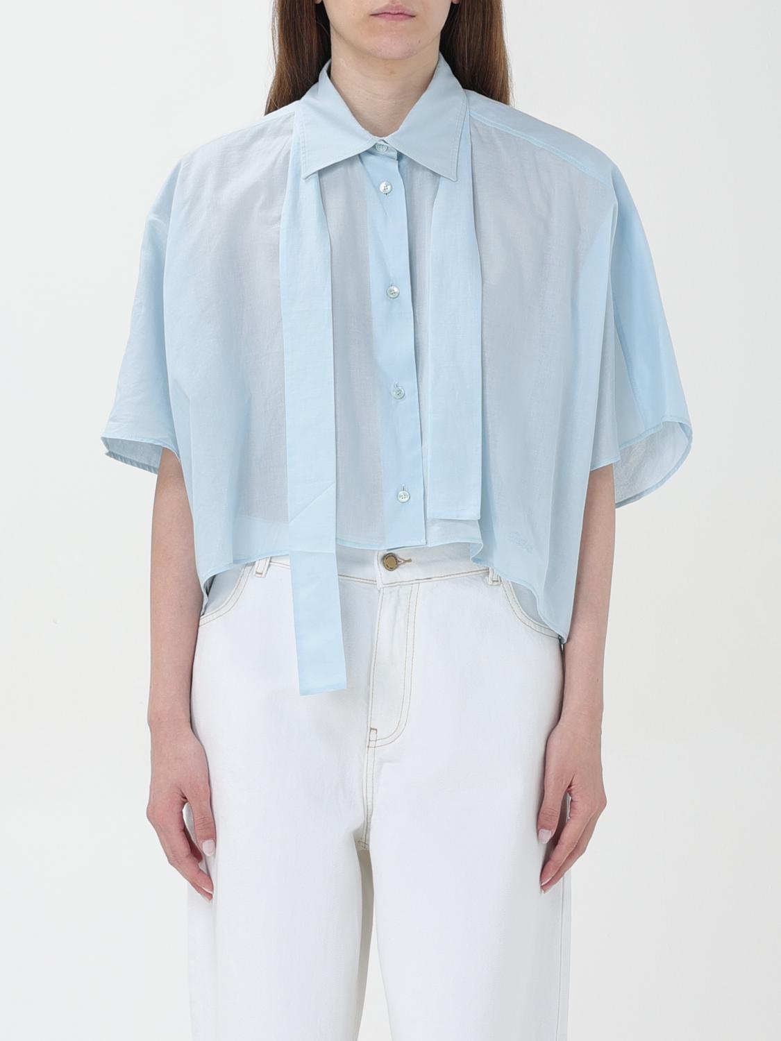 Philosophy Di Lorenzo Serafini Shirt PHILOSOPHY DI LORENZO SERAFINI Woman color Sky Blue