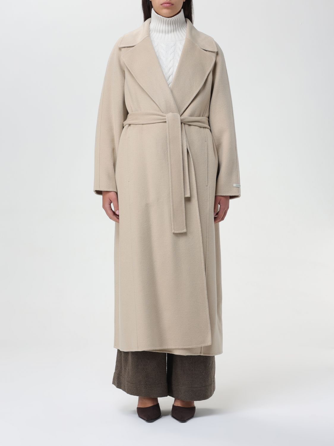 Palto' Coat PALTO' Woman colour Cream