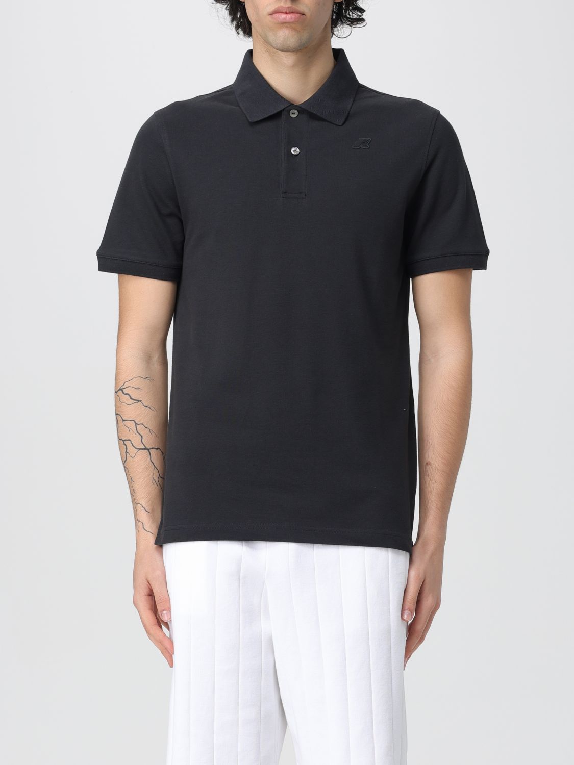 K-Way Polo Shirt K-WAY Men colour Black