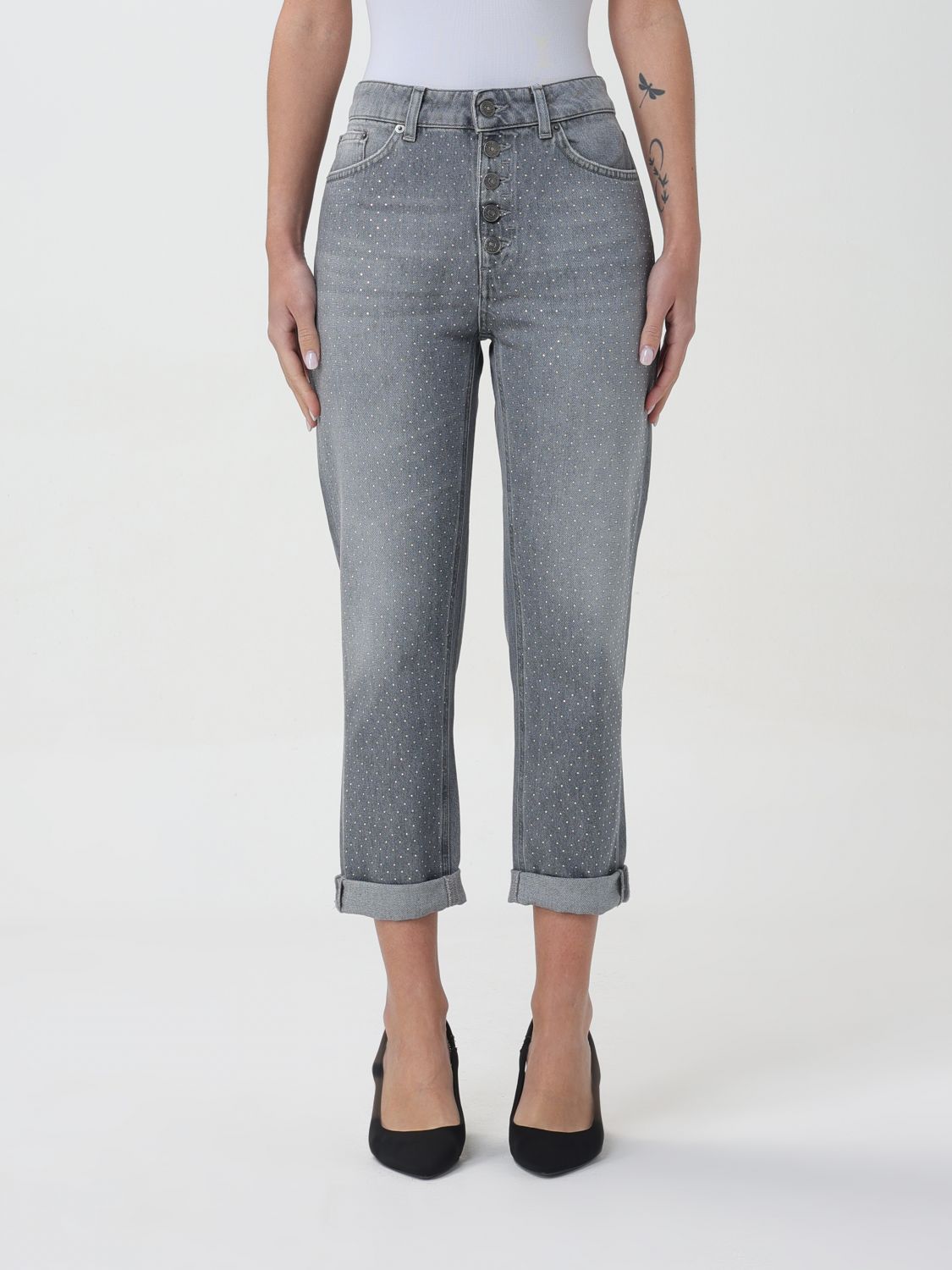 Dondup Jeans DONDUP Woman colour Grey