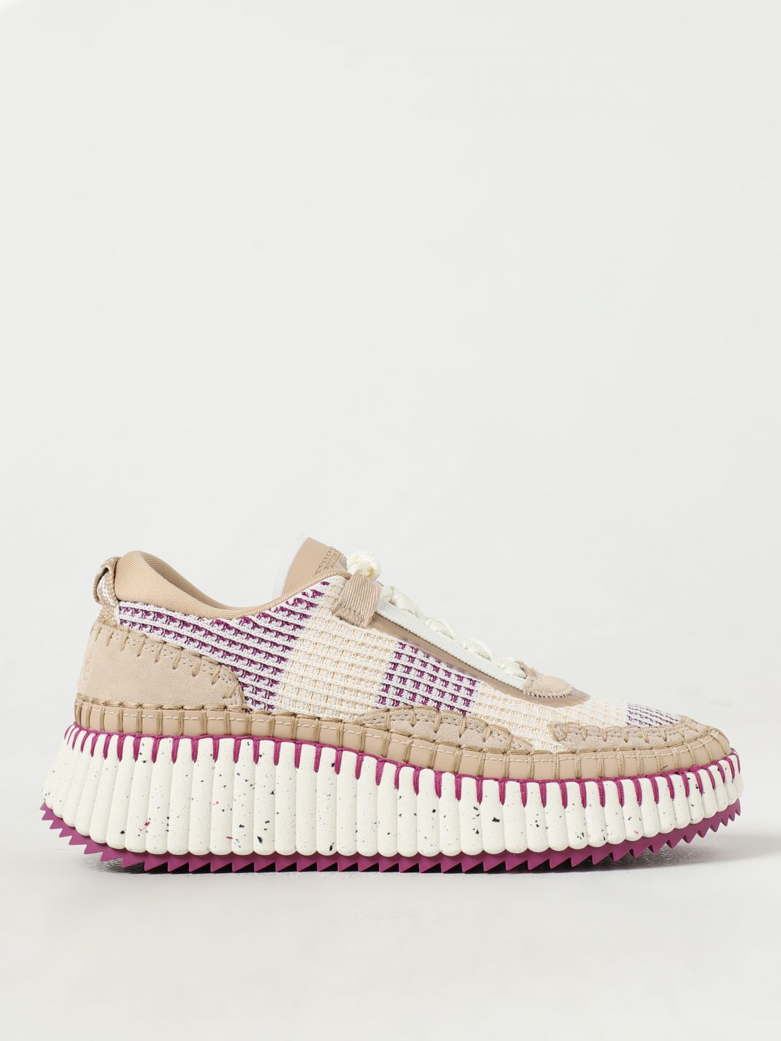 Chloé Sneakers CHLOÉ Woman colour Ecru