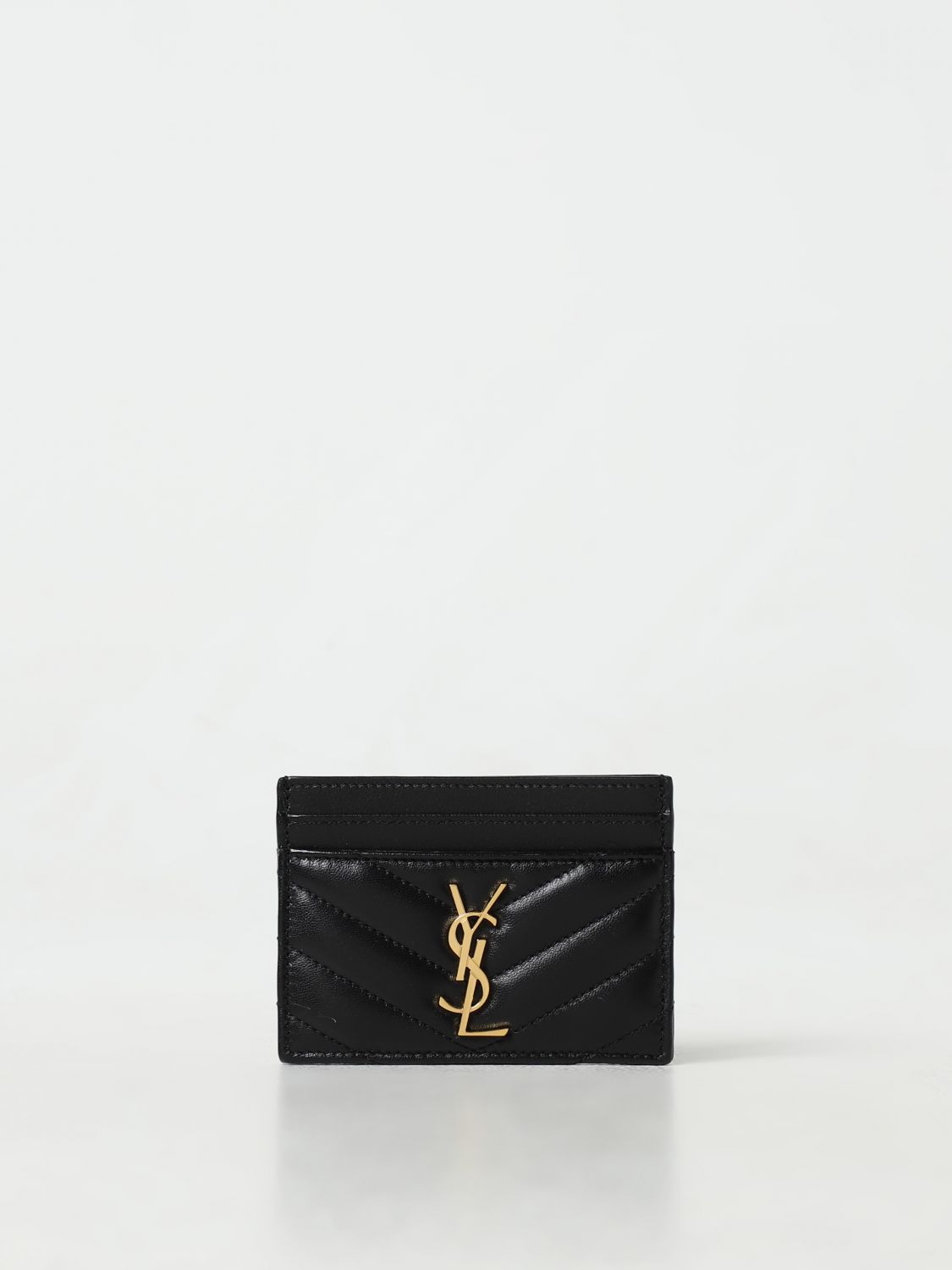 Saint Laurent Wallet SAINT LAURENT Woman colour Black