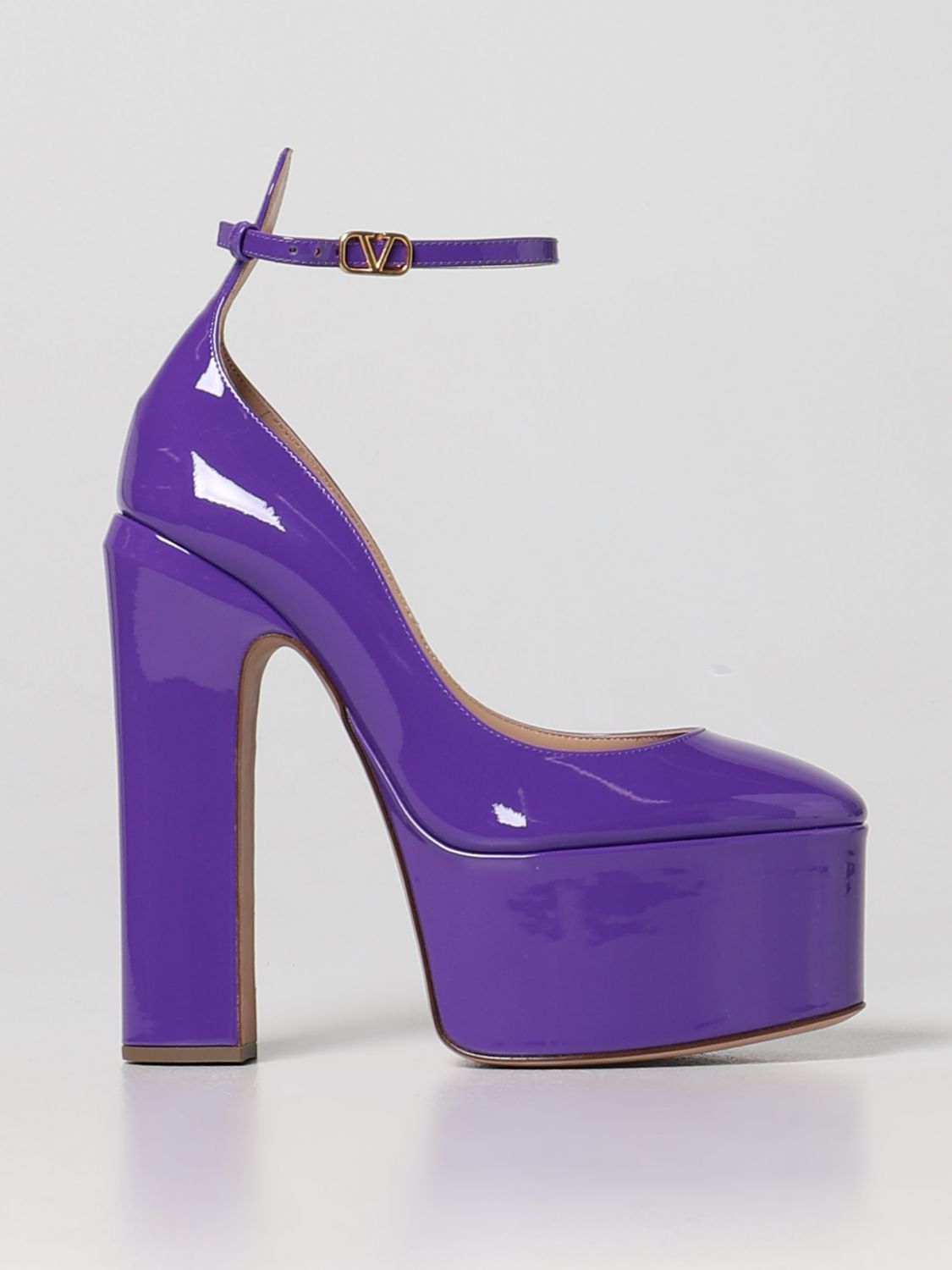 VALENTINO GARAVANI High Heel Shoes VALENTINO GARAVANI Woman colour Violet