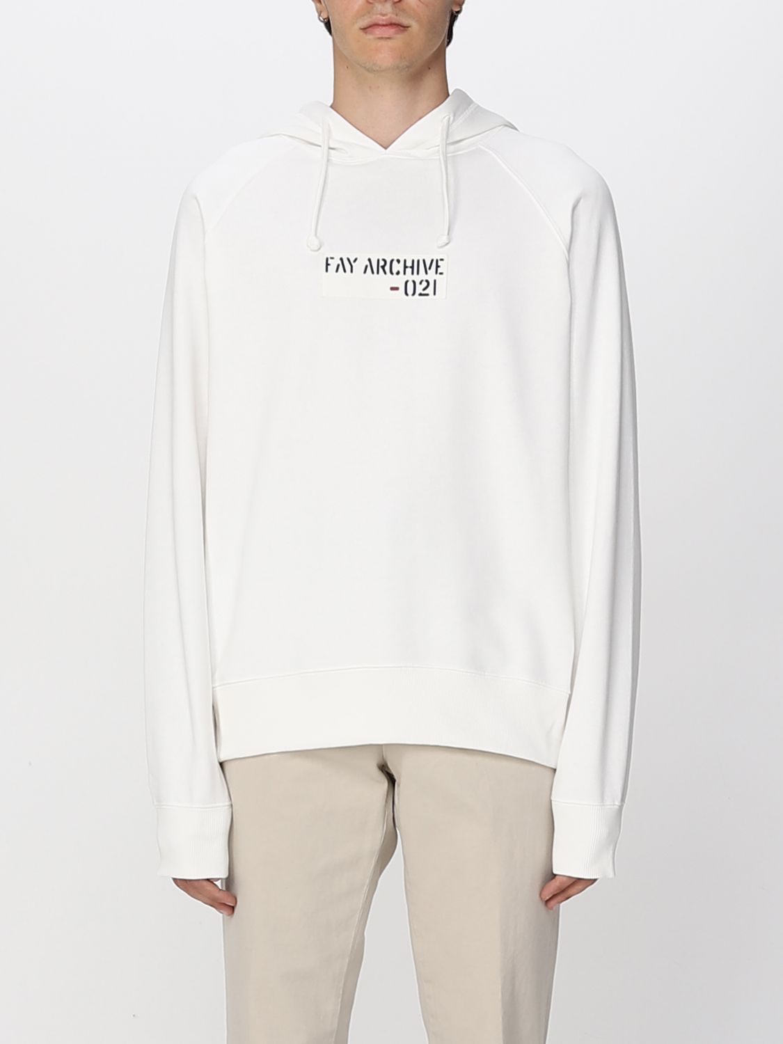 Fay Sweatshirt FAY Men colour White