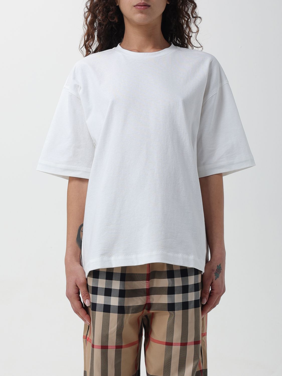 Burberry T-Shirt BURBERRY Woman colour White