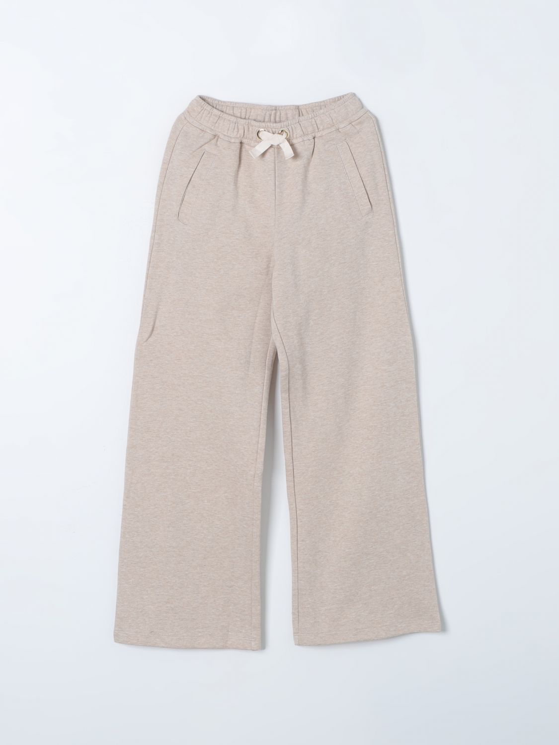 Chloé Trousers CHLOÉ Kids colour Beige