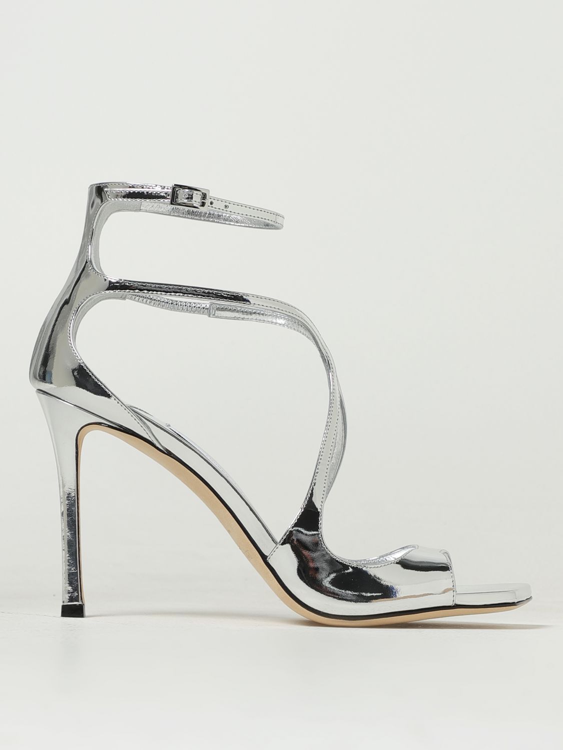 Jimmy Choo Heeled Sandals JIMMY CHOO Woman colour Silver