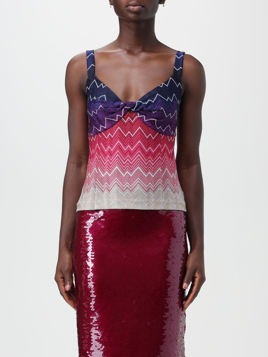 Missoni Top MISSONI Woman colour Violet