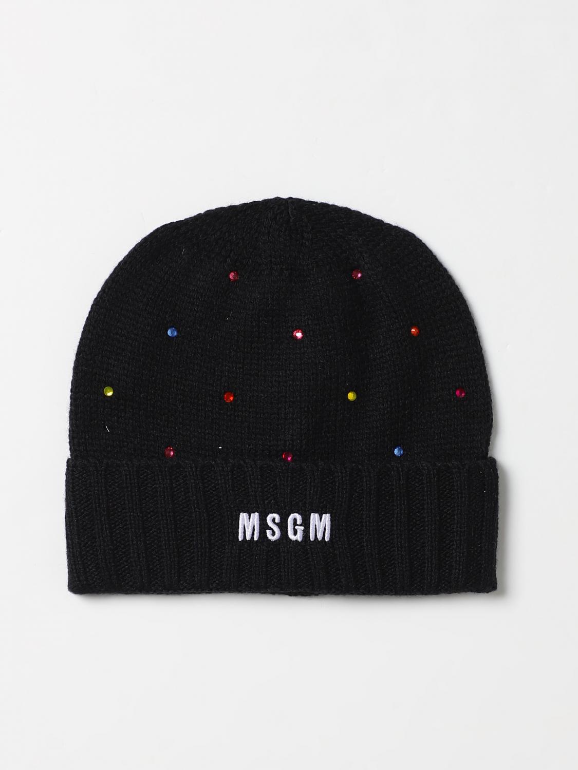 Msgm Kids Girls' Hats MSGM KIDS Kids colour Black