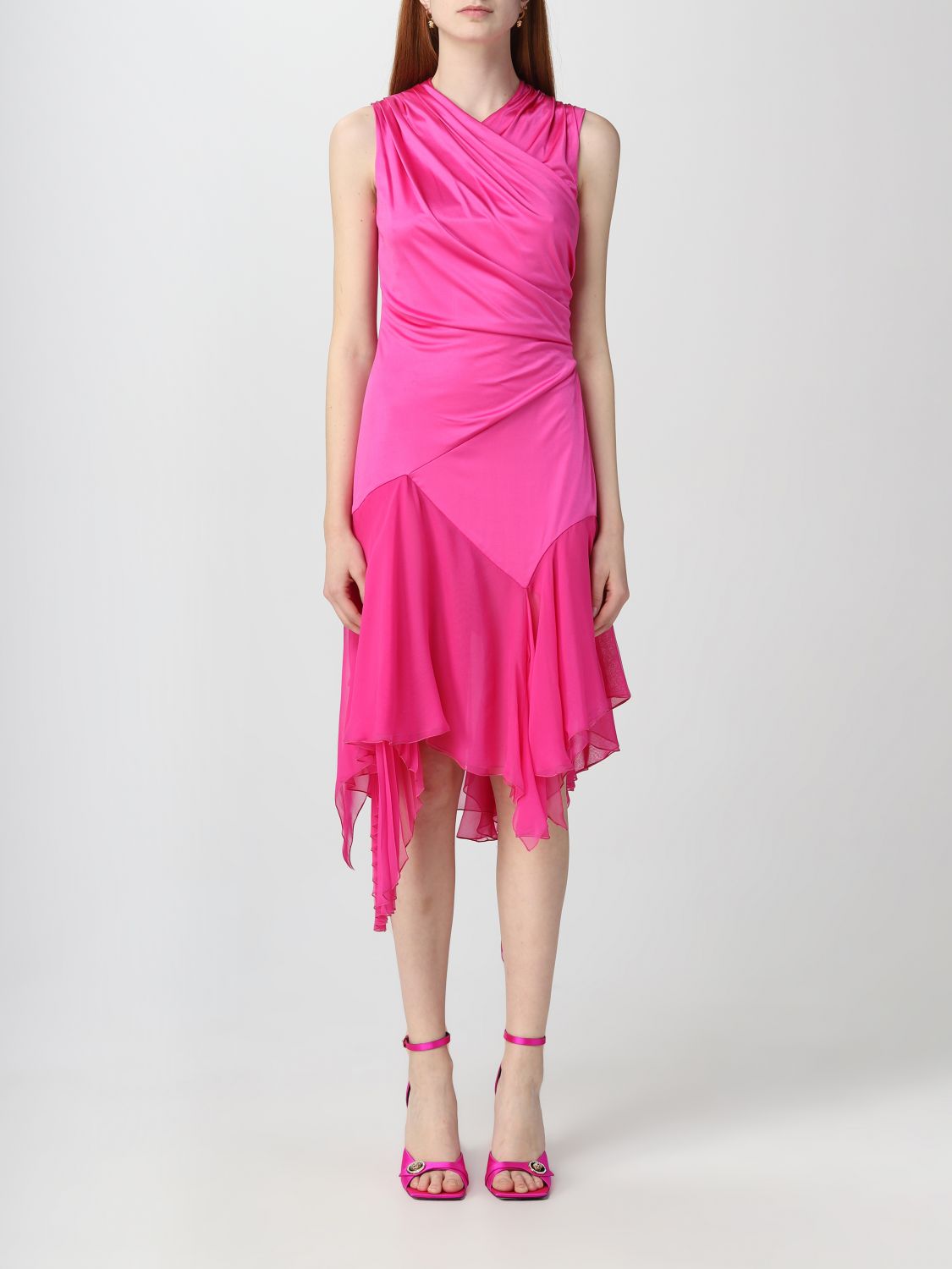 Versace Dress VERSACE Woman colour Pink