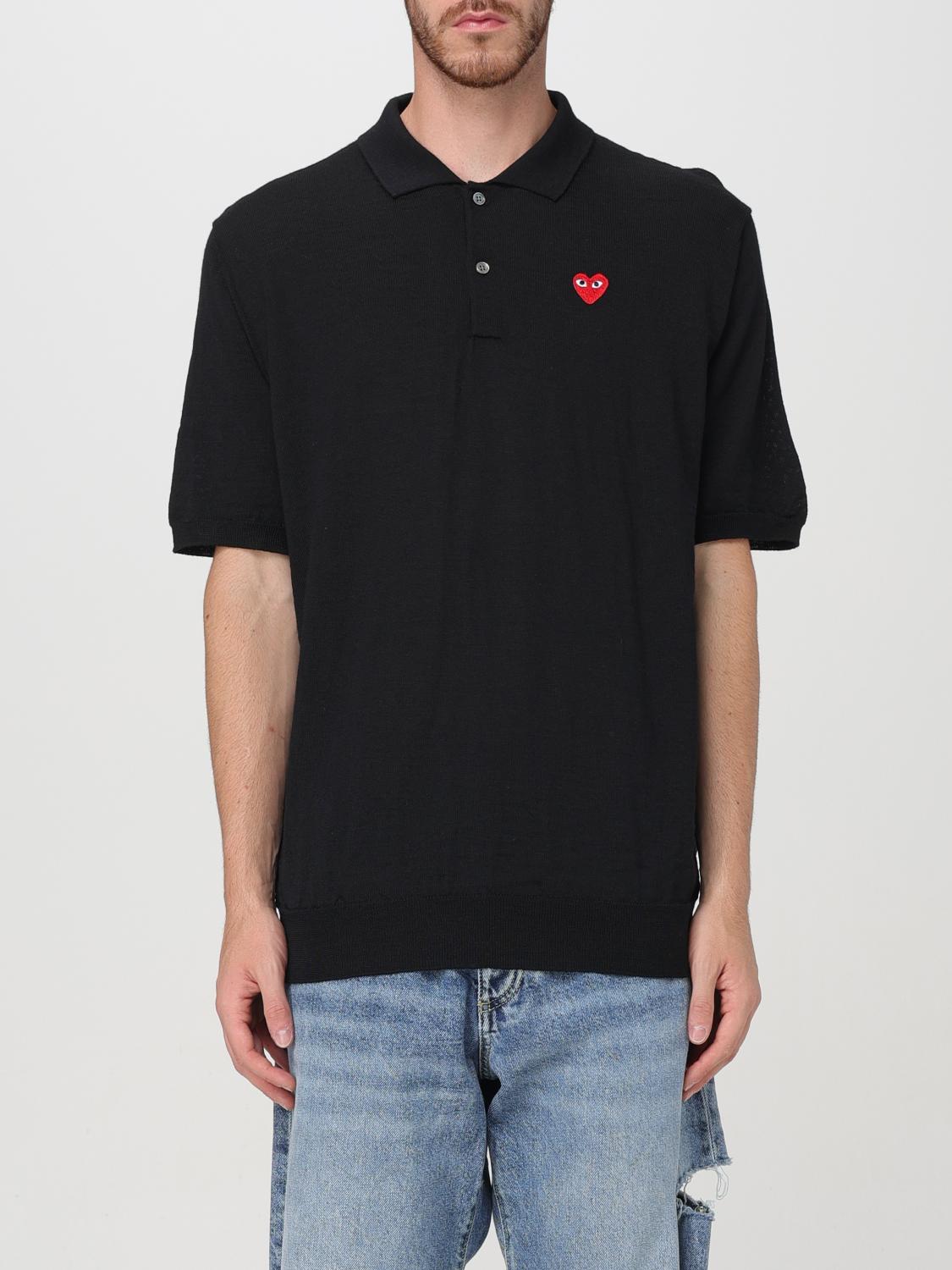 Comme Des Garçons Play Polo Shirt COMME DES GARCONS PLAY Men color Black