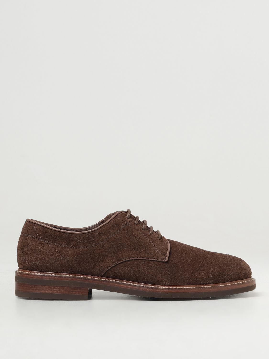 Brunello Cucinelli Brogue Shoes BRUNELLO CUCINELLI Men color Brown