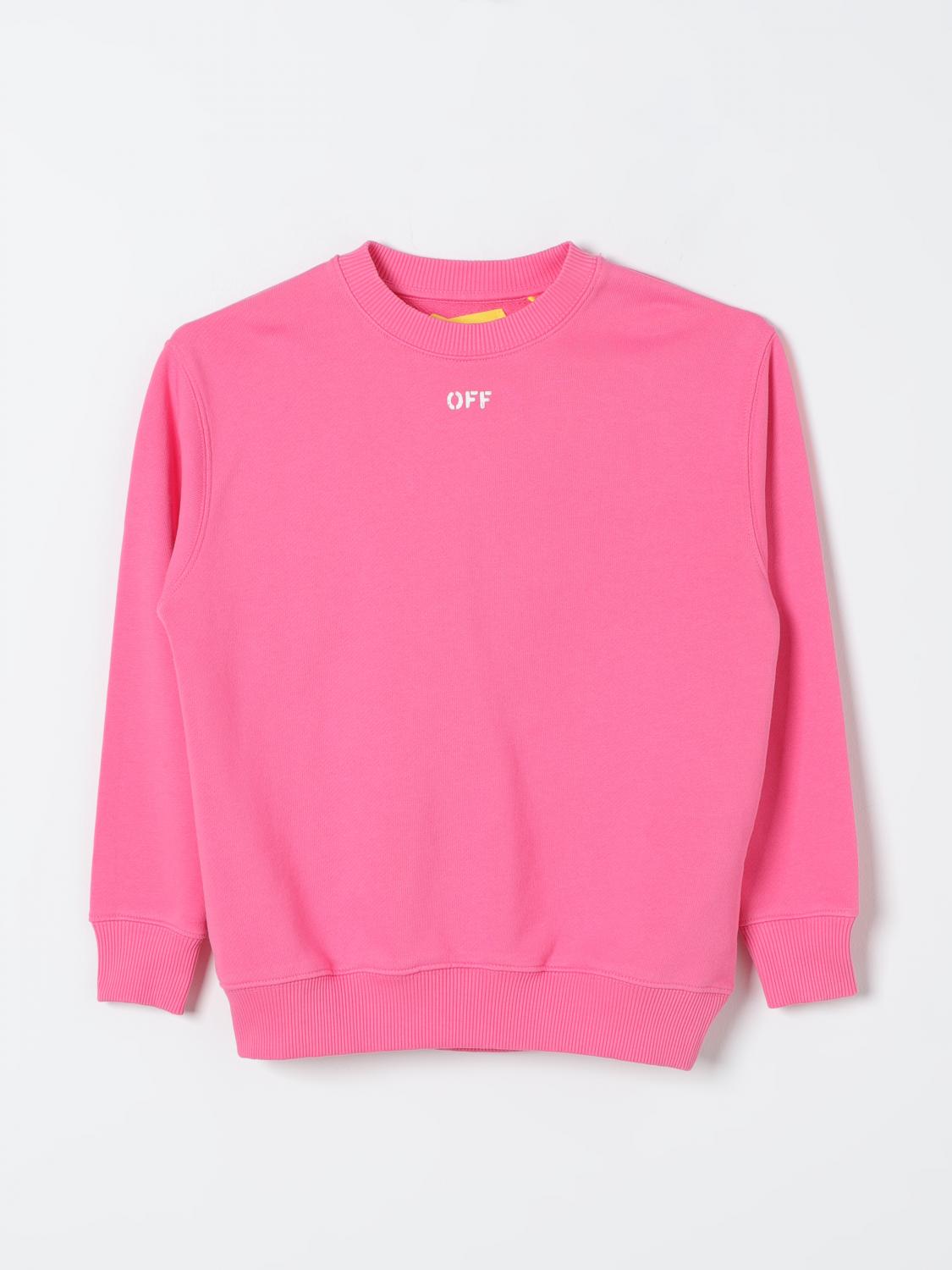  Jumper OFF WHITE KIDS Kids colour Fuchsia