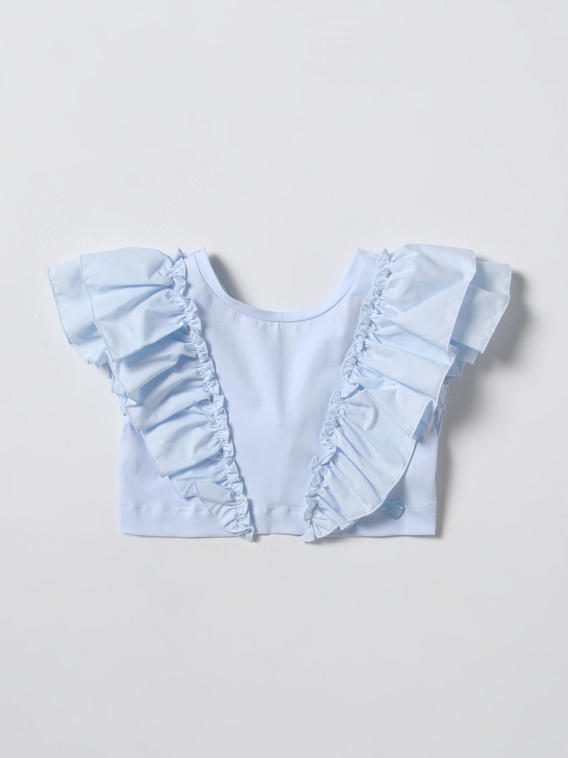 Monnalisa Top MONNALISA Kids colour Sky Blue