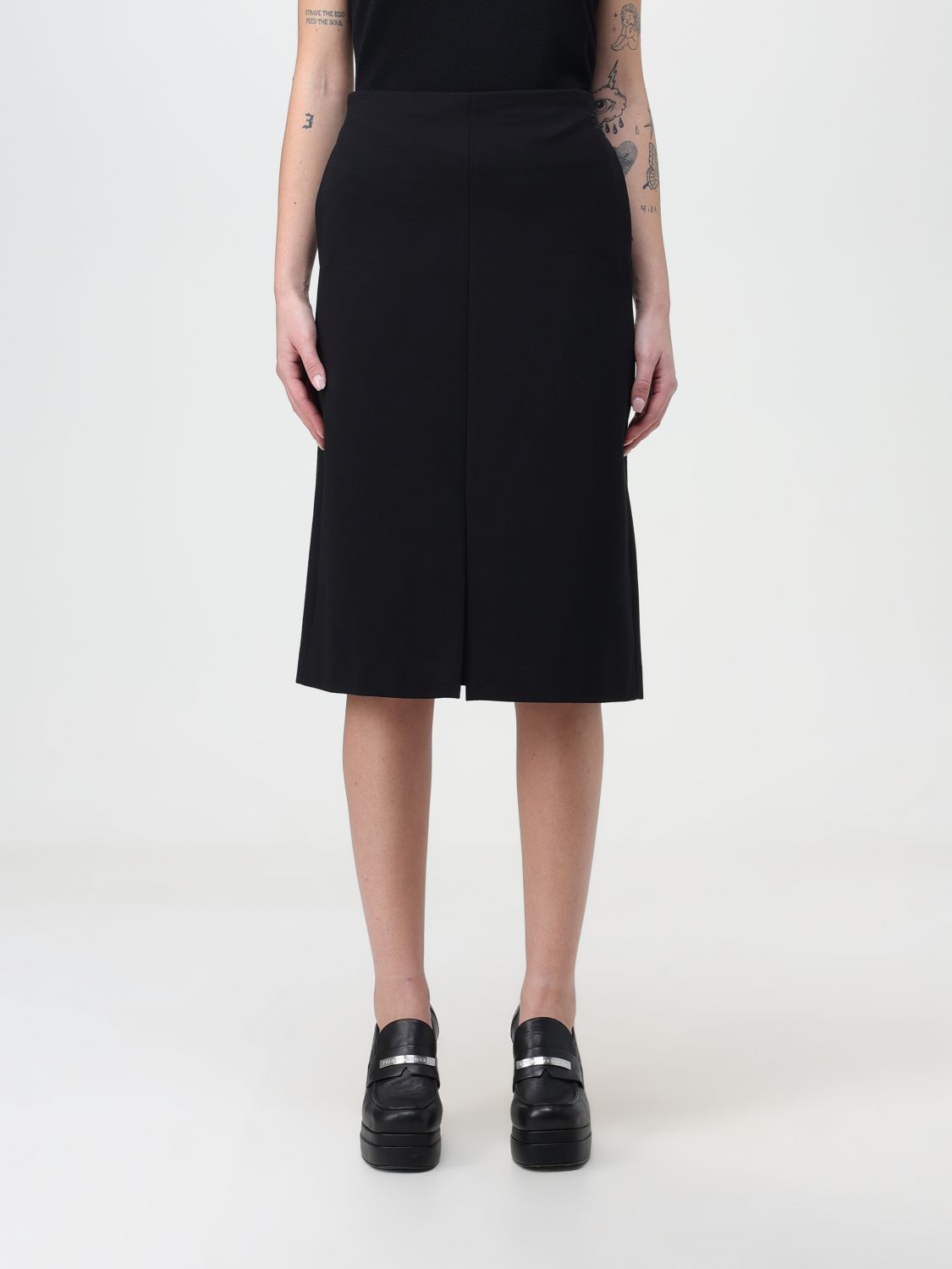 Karl Lagerfeld Skirt KARL LAGERFELD Woman colour Black