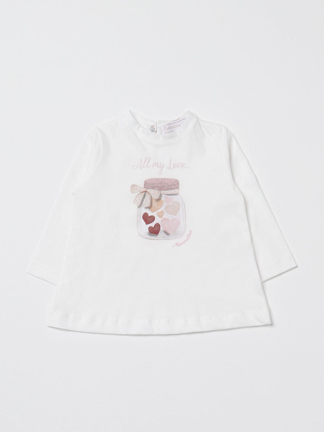 Monnalisa T-Shirt MONNALISA Kids colour White