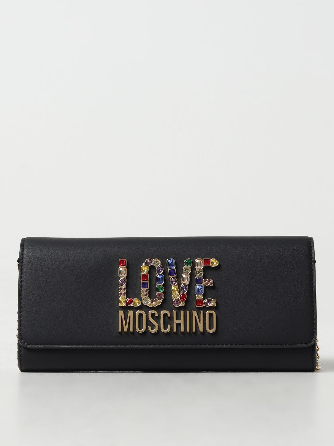 Love Moschino Clutch LOVE MOSCHINO Woman colour Black