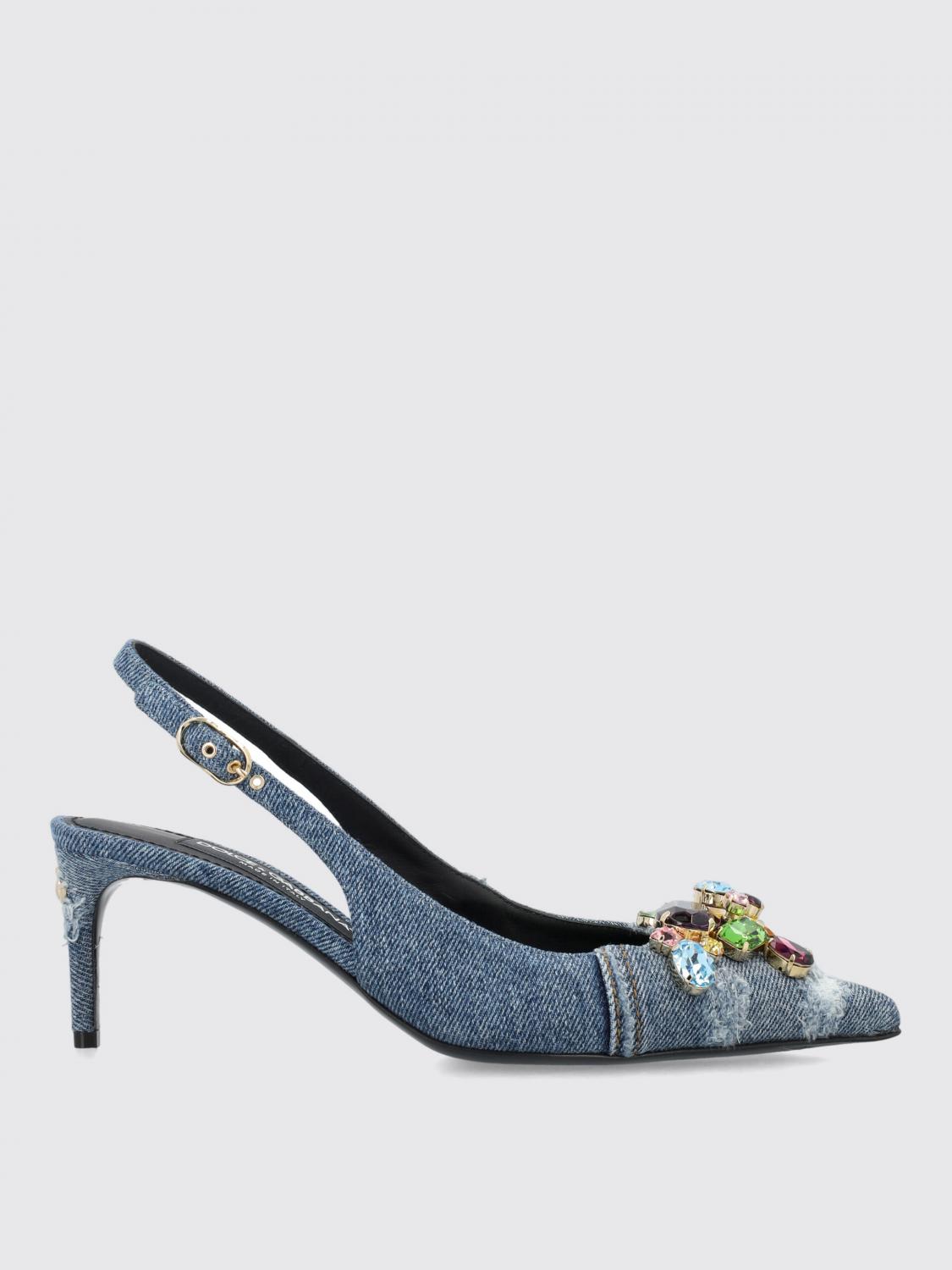 Dolce & Gabbana Flat Shoes DOLCE & GABBANA Woman color Blue