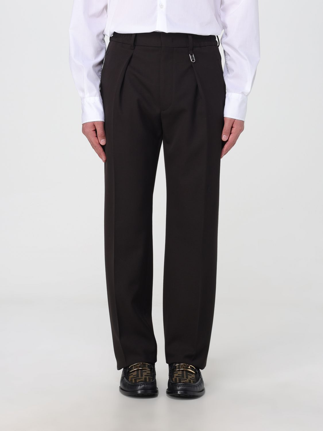 FENDI Trousers FENDI Men colour Beige