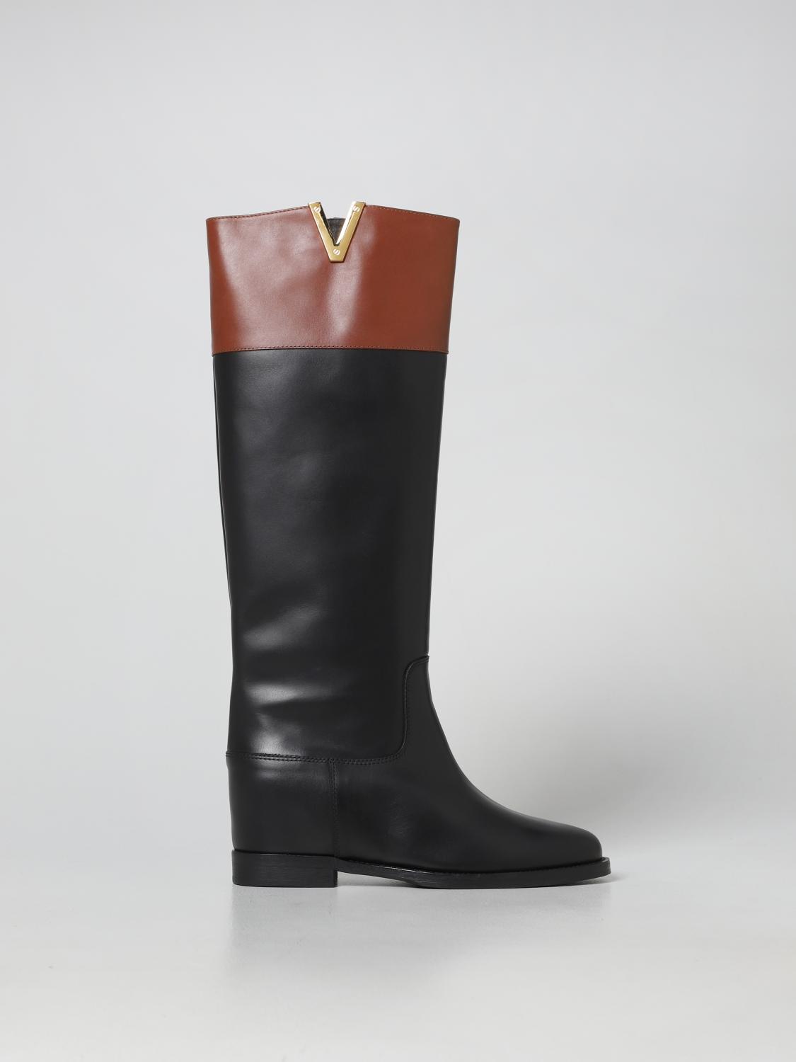 Via Roma 15 Boots VIA ROMA 15 Woman colour Black