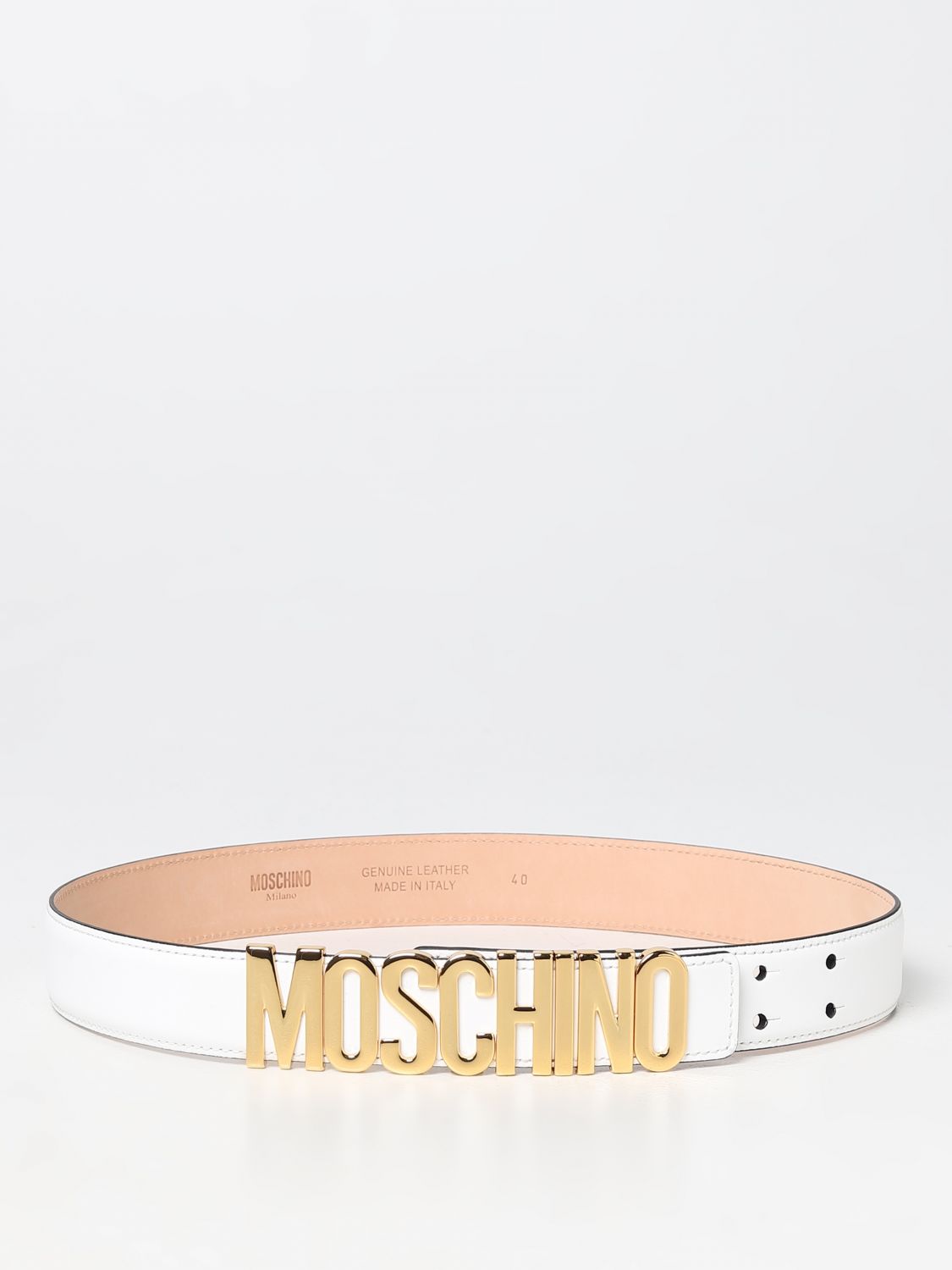 Moschino Couture Belt MOSCHINO COUTURE Woman colour White