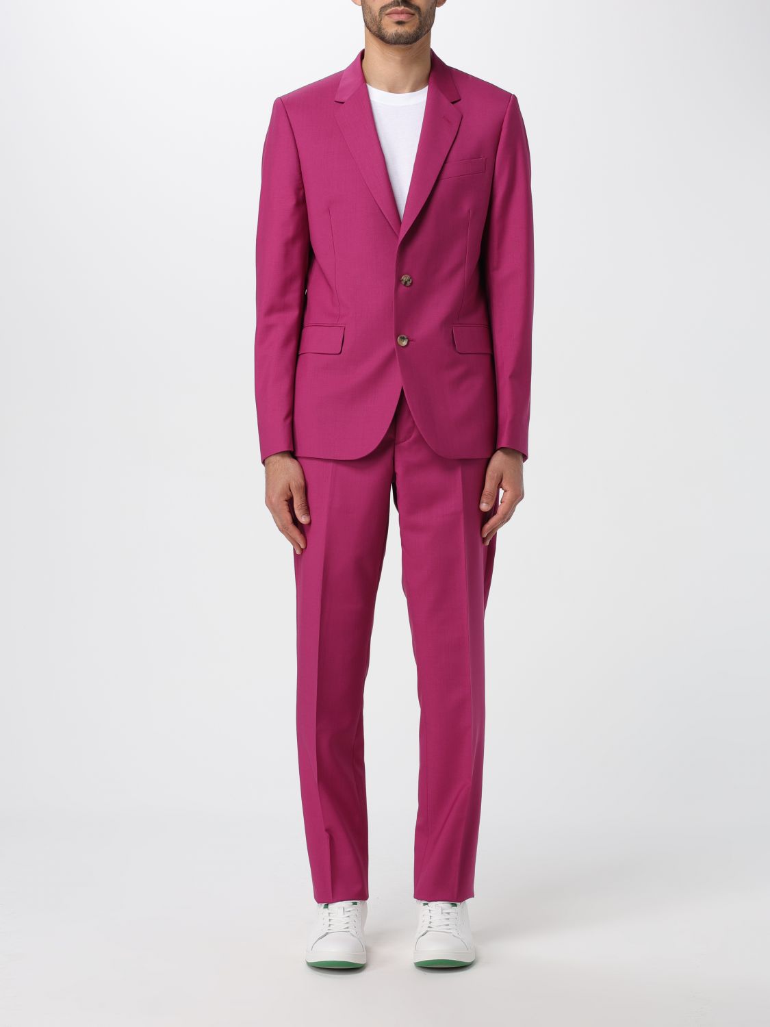 Paul Smith Suit PAUL SMITH Men colour Pink