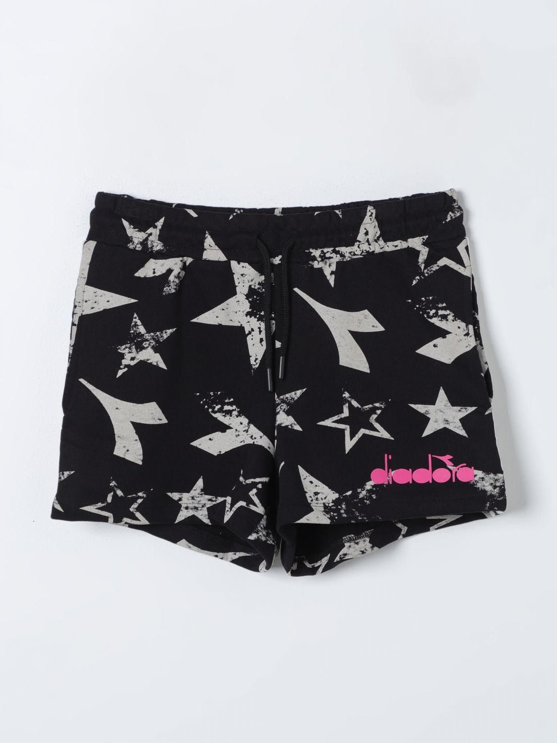 Diadora Short DIADORA Kids colour Black