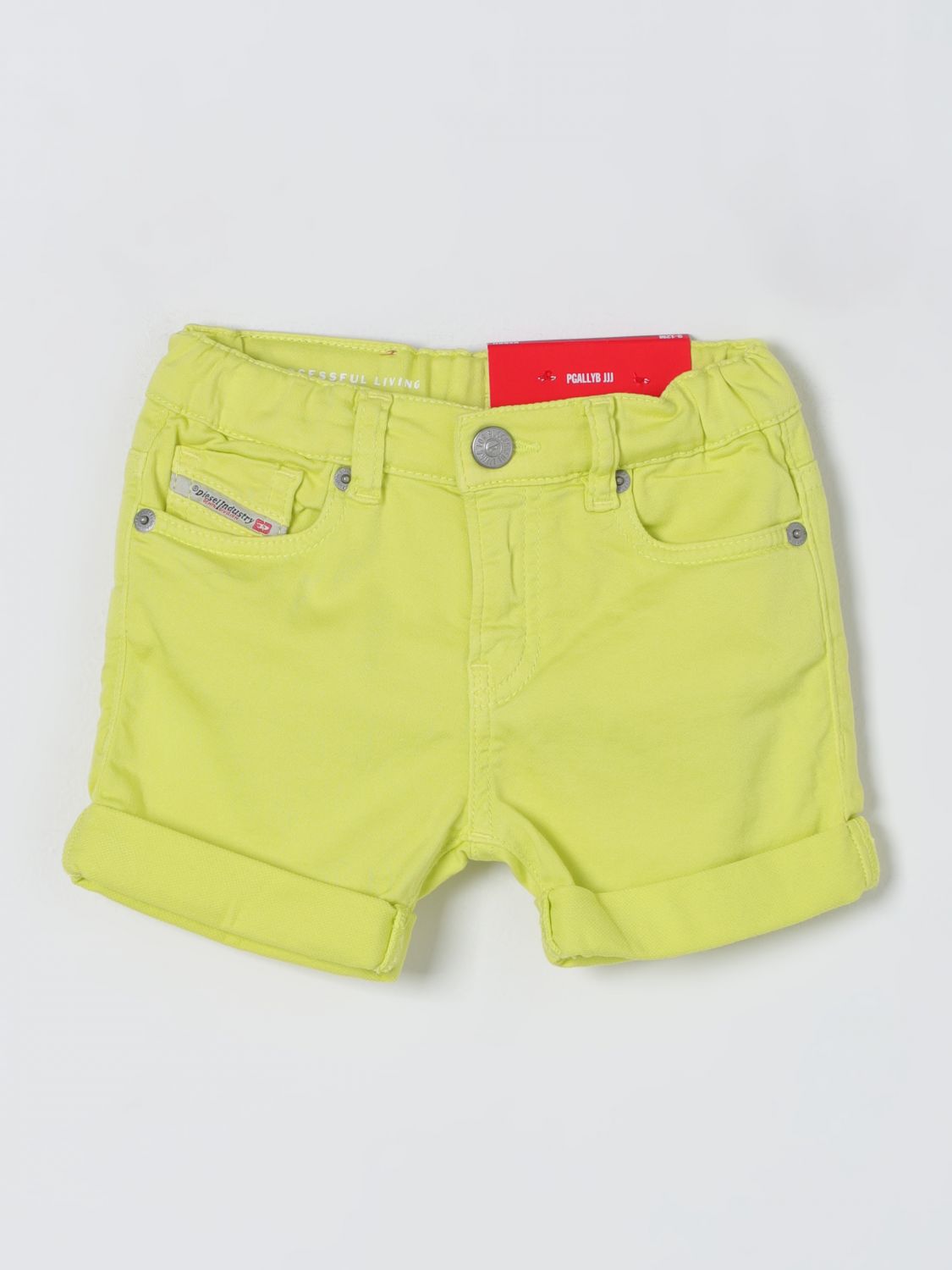 Diesel Shorts DIESEL Kids colour Yellow