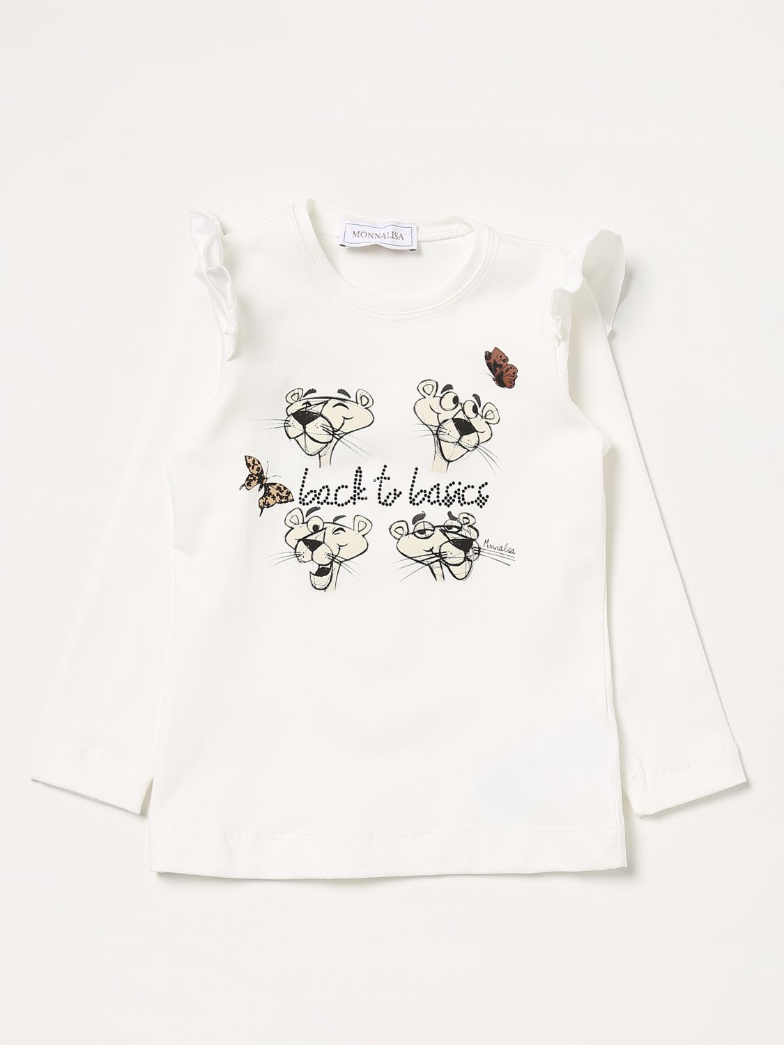 Monnalisa T-Shirt MONNALISA Kids colour White