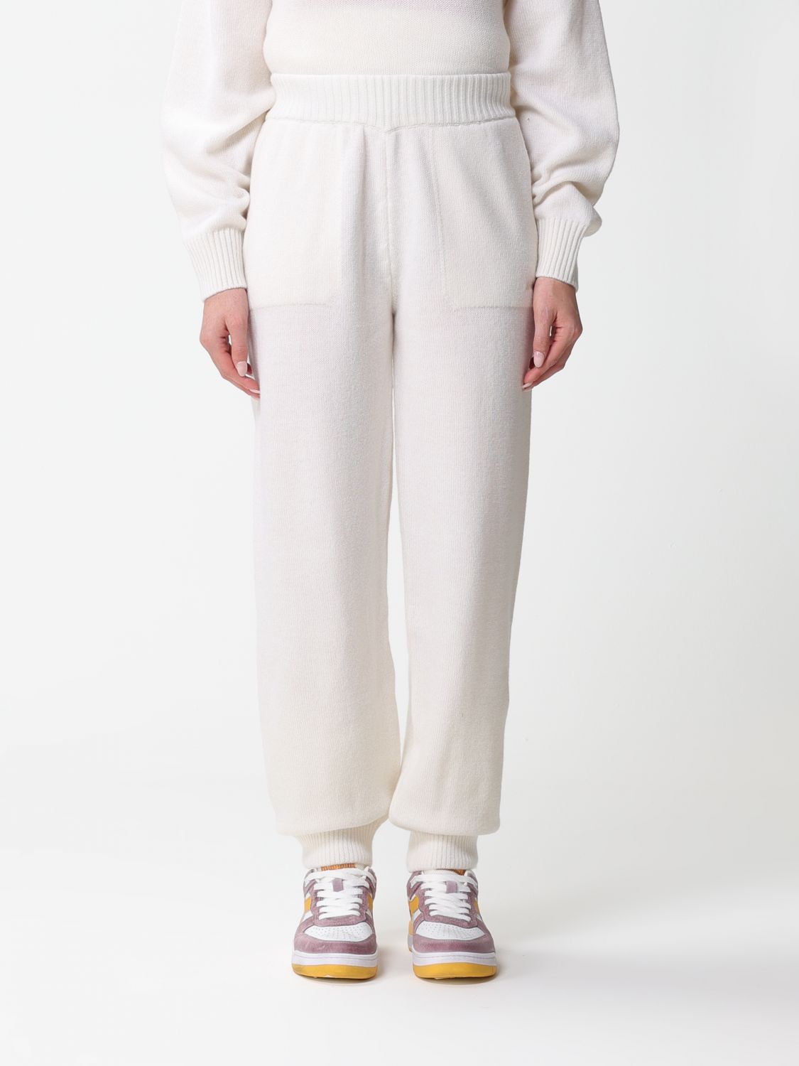 Msgm Trousers MSGM Woman colour White