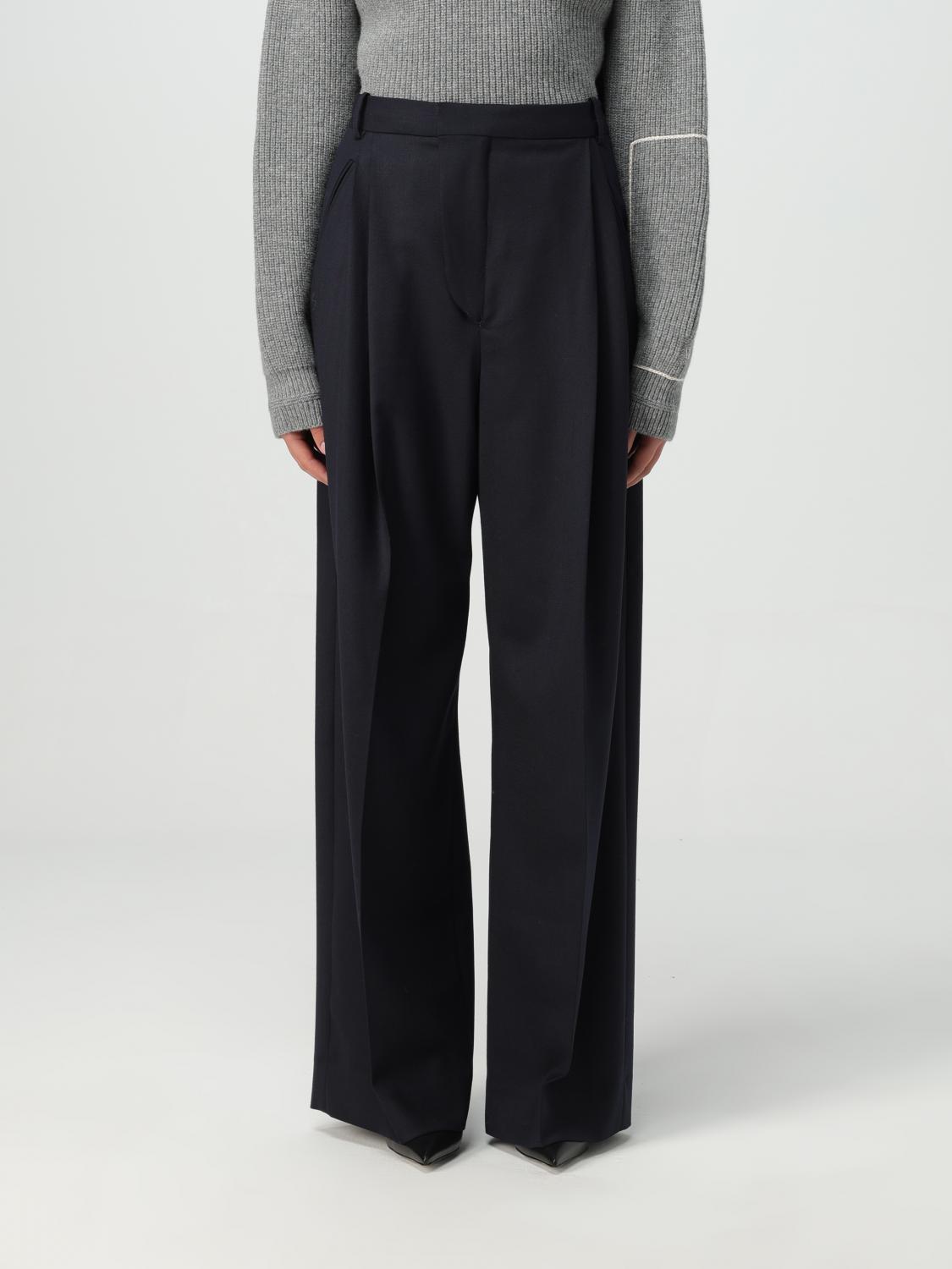 Victoria Victoria Beckham Trousers VICTORIA VICTORIA BECKHAM Woman colour Blue