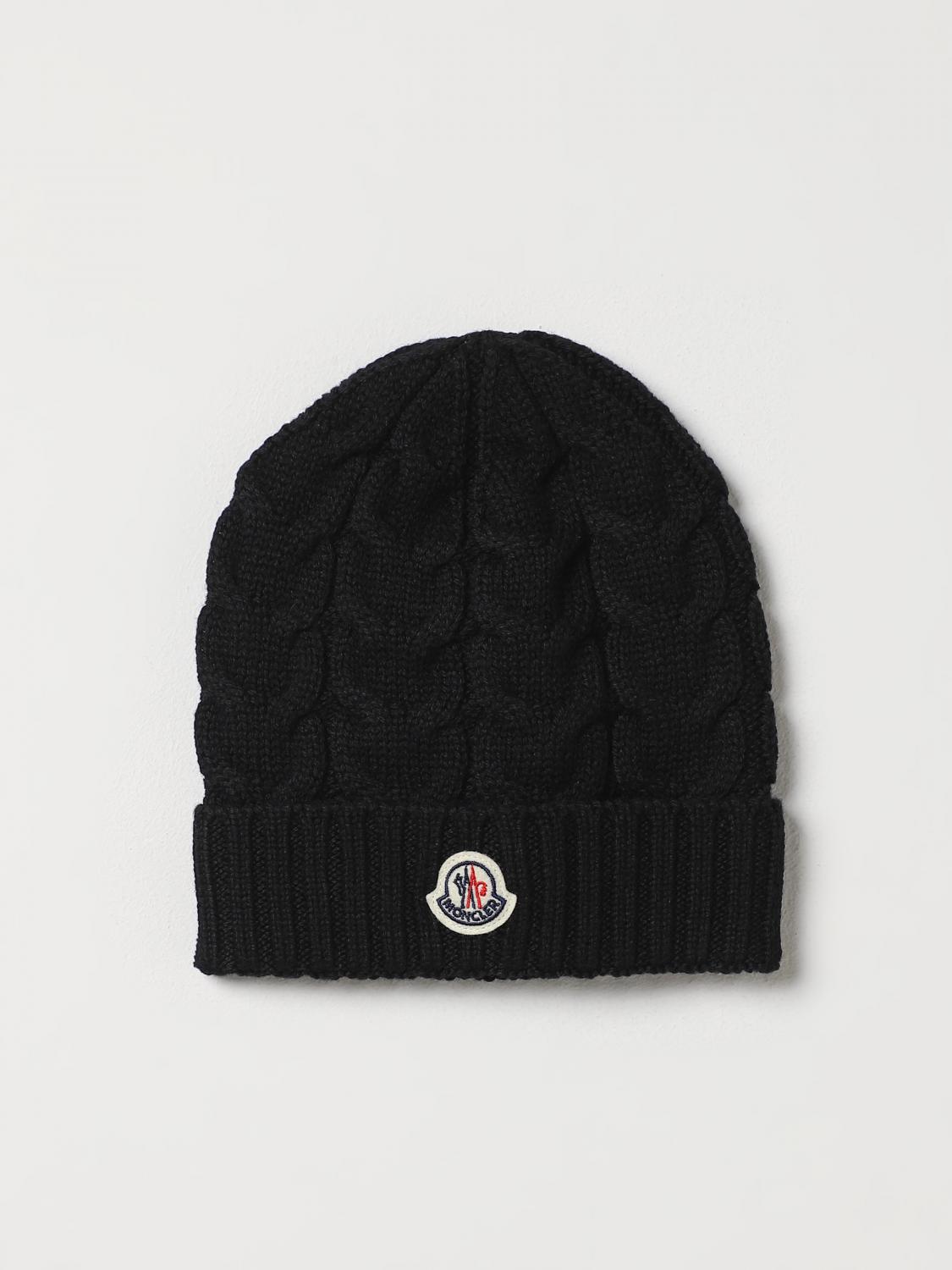 Moncler Hat MONCLER Kids colour Black