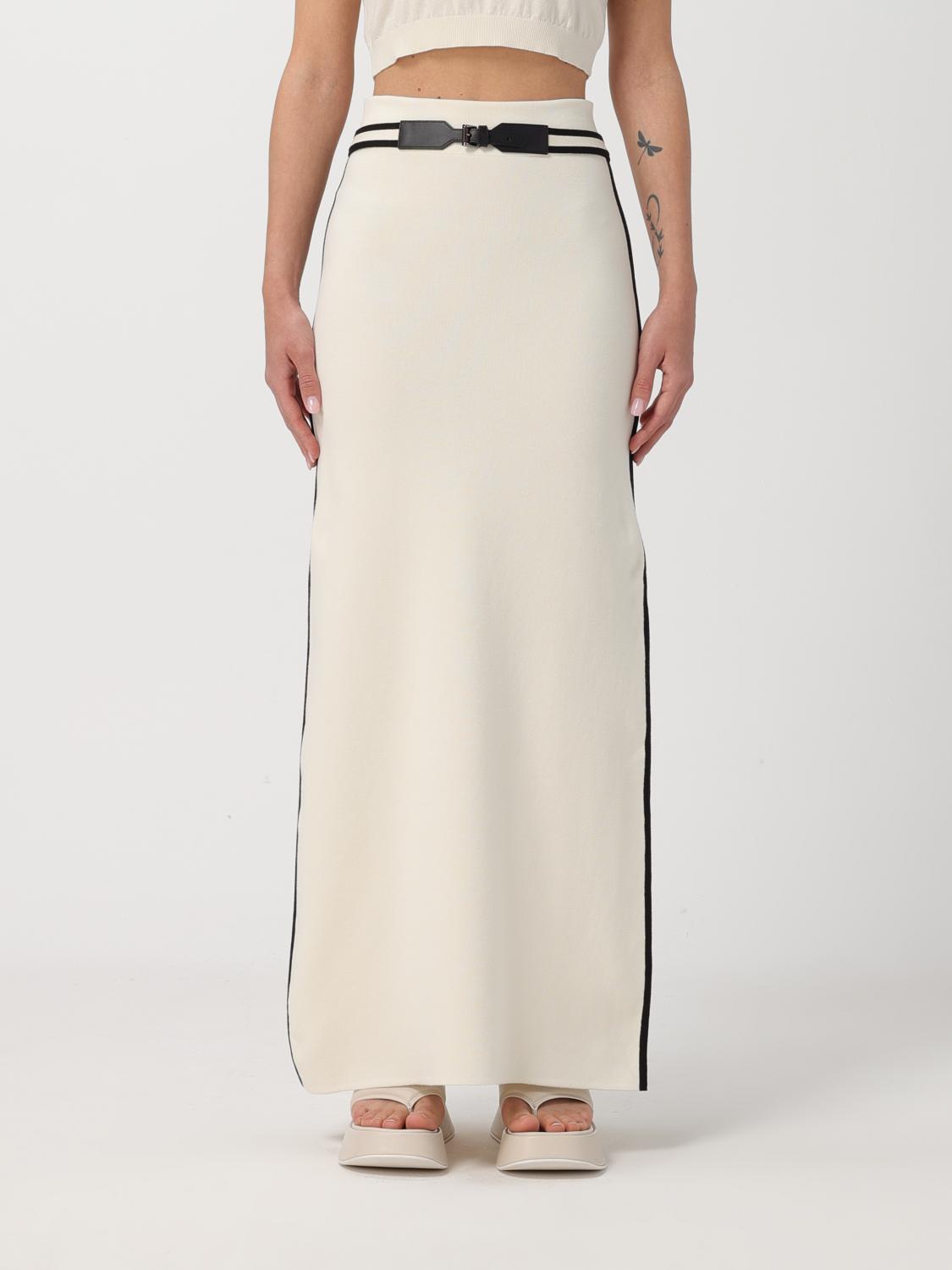 Max Mara Skirt MAX MARA Woman colour White