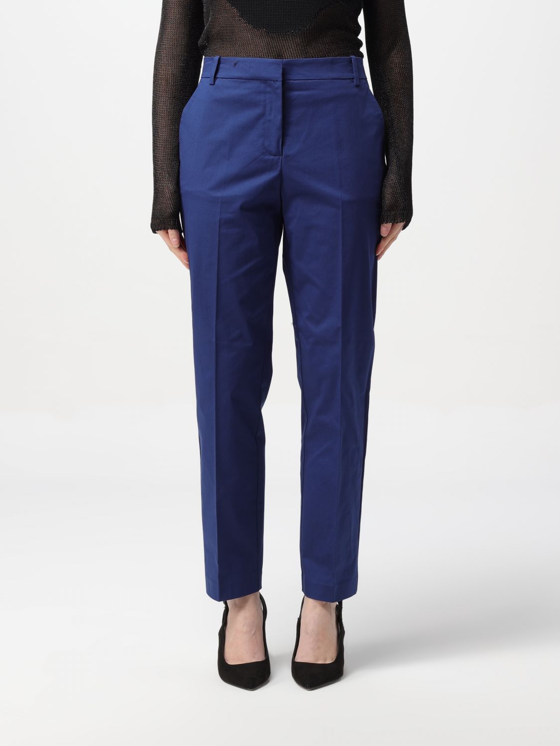 Pinko Trousers PINKO Woman colour Blue