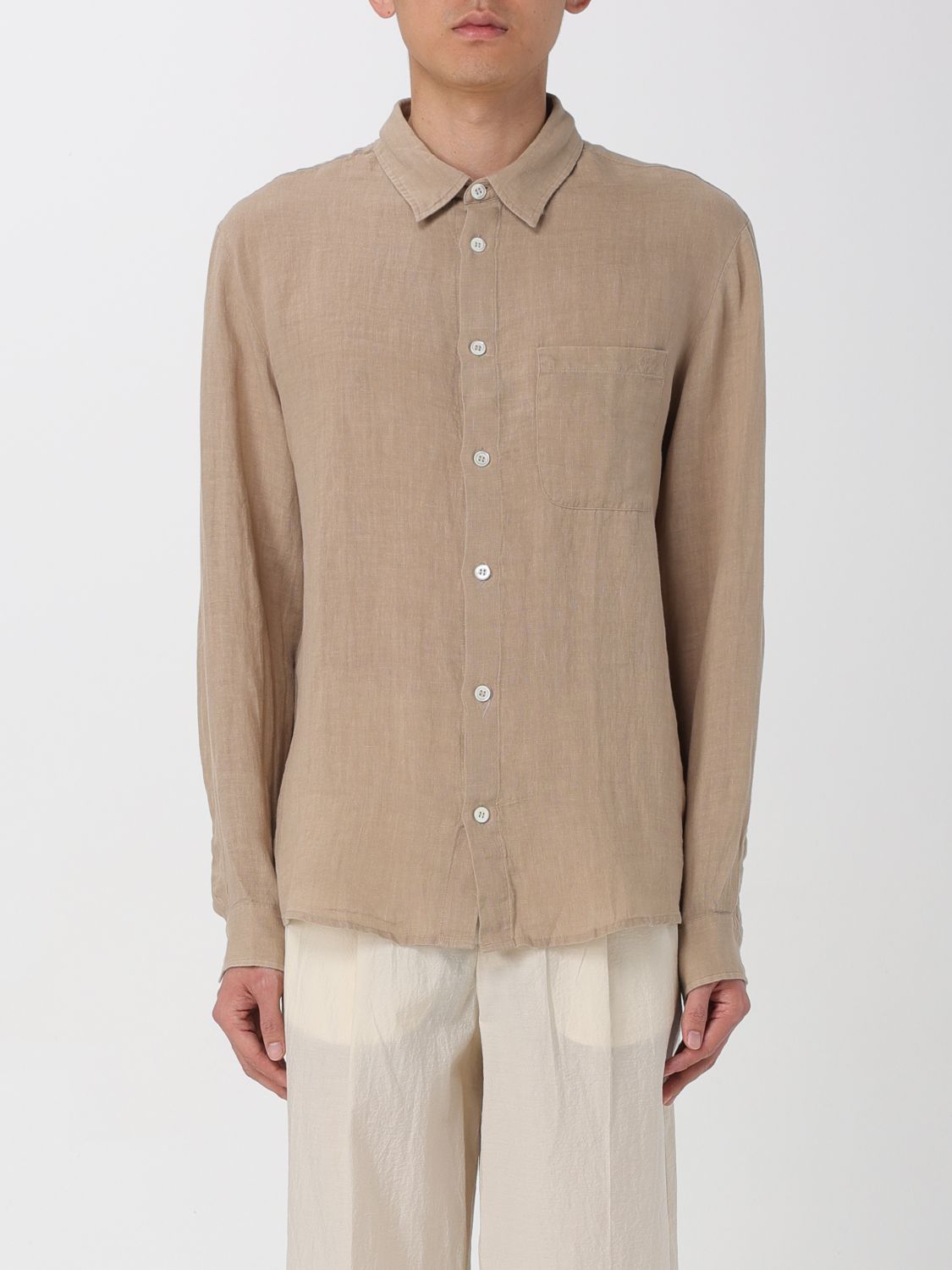 A.P.C. Shirt A.P.C. Men colour Beige