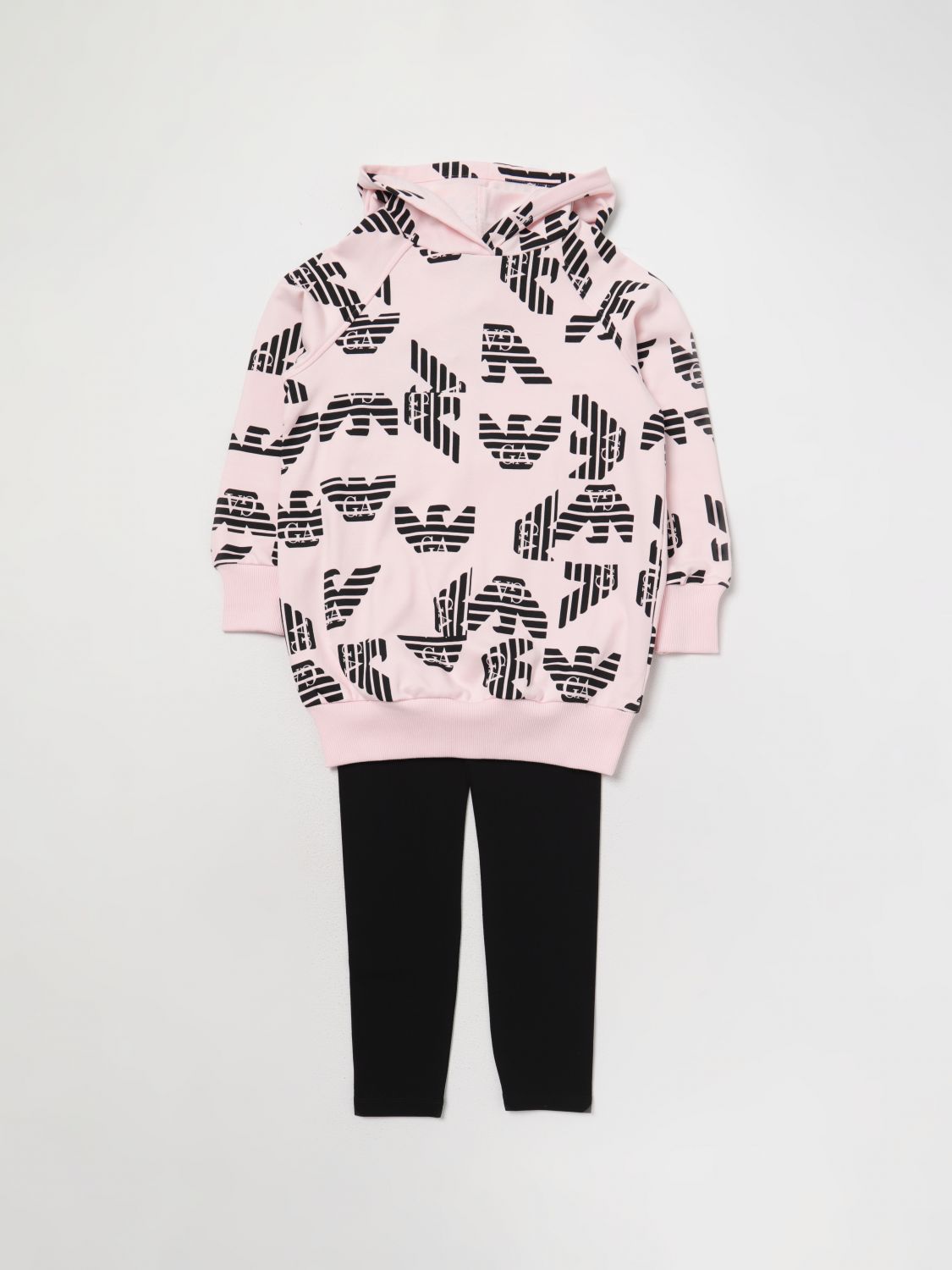 Emporio Armani Kids Tracksuit EMPORIO ARMANI KIDS Kids colour Pink