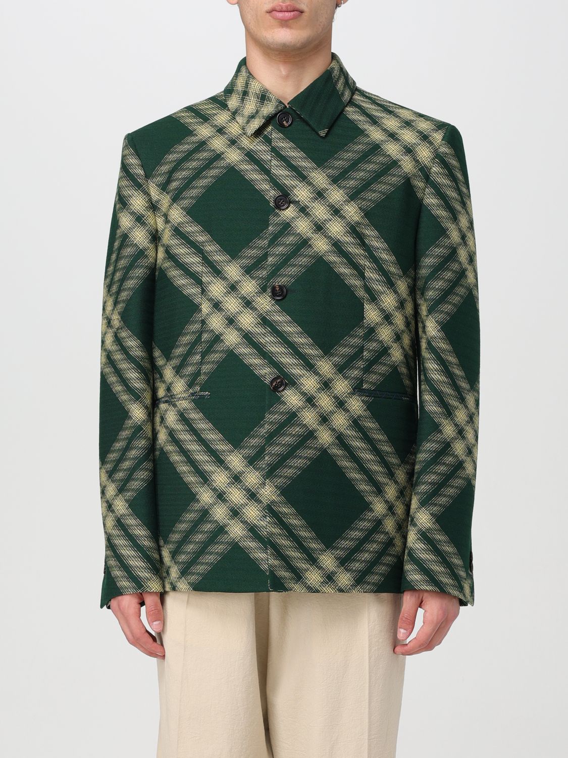 Burberry Shirt BURBERRY Men colour Green