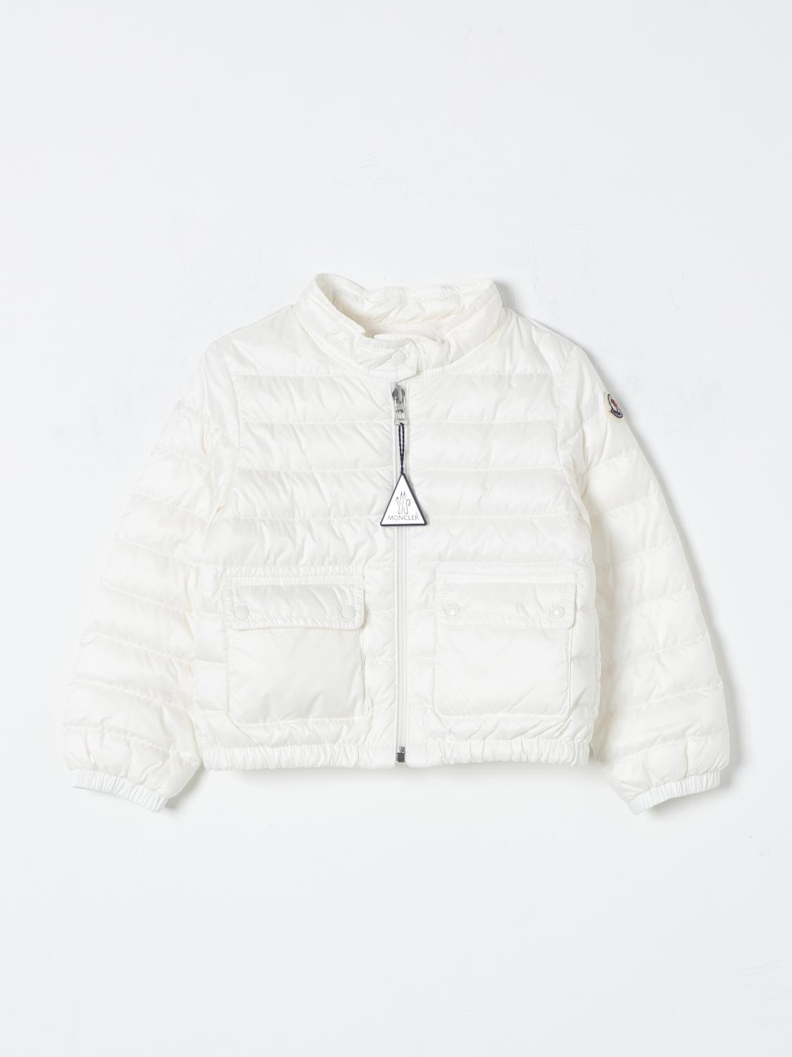 Moncler Coats MONCLER Kids color White