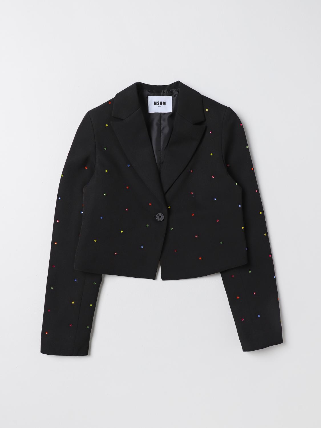 Msgm Kids Blazer MSGM KIDS Kids colour Black