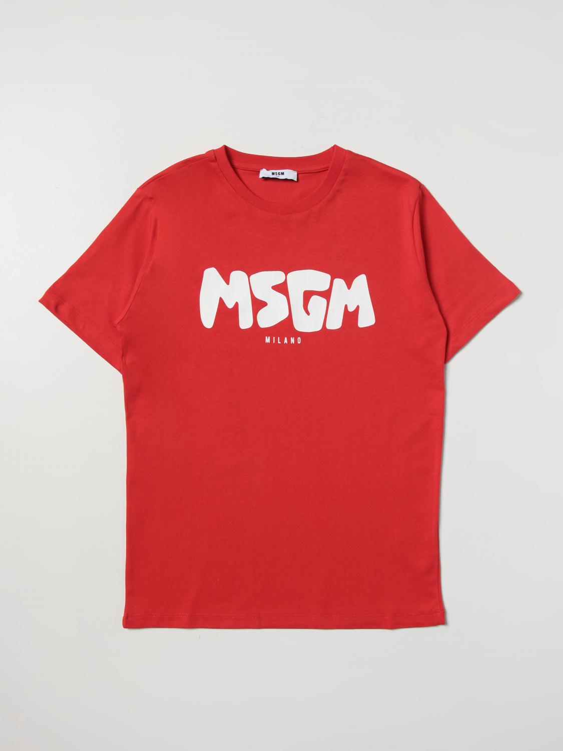 Msgm Kids T-Shirt MSGM KIDS Kids colour Red