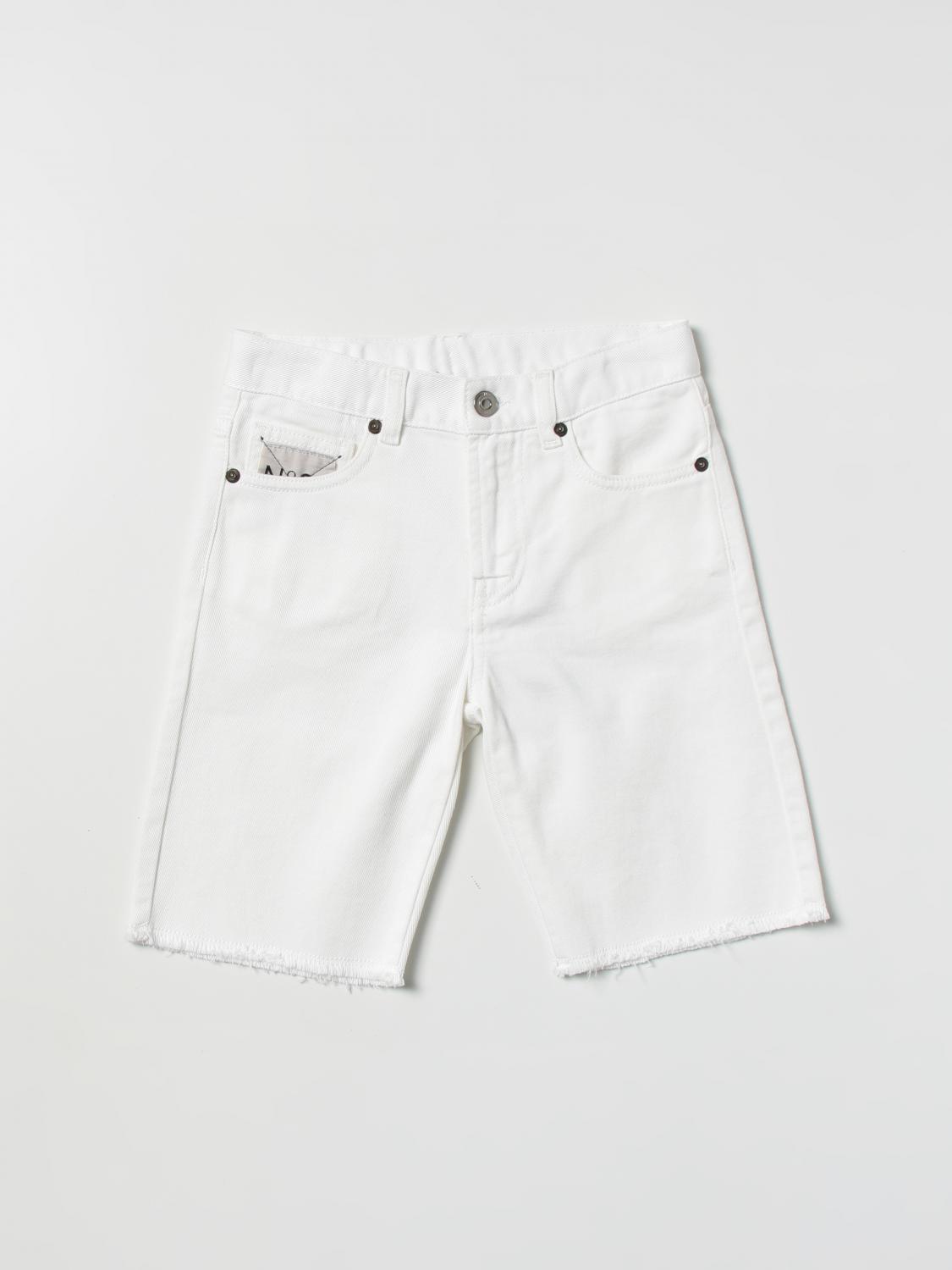 N° 21 Shorts N° 21 Kids colour White