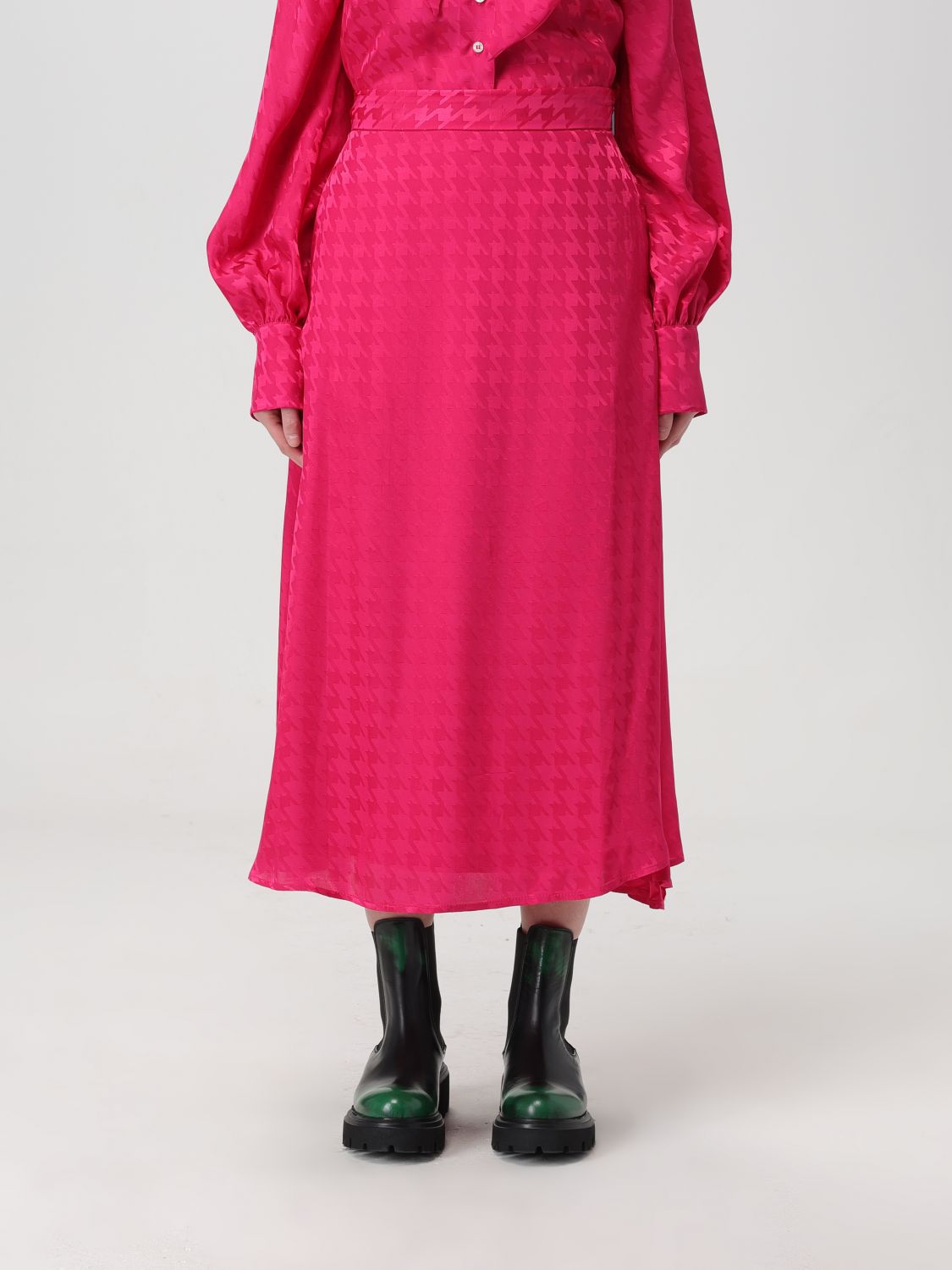 Msgm Skirt MSGM Woman colour Fuchsia