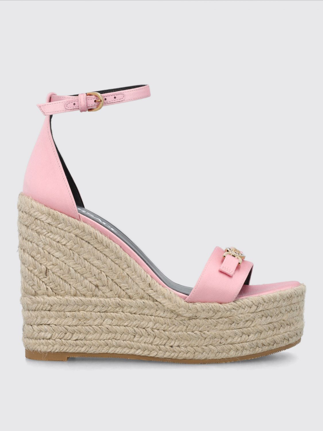 Versace Wedge Shoes VERSACE Woman color Pink