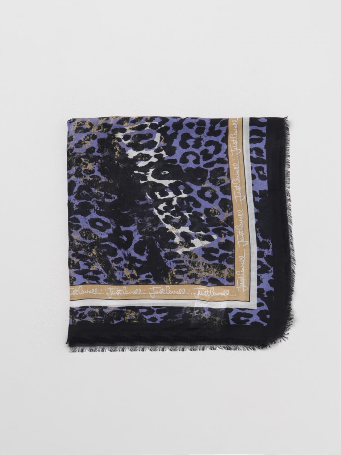 Just Cavalli Scarf JUST CAVALLI Woman colour Violet